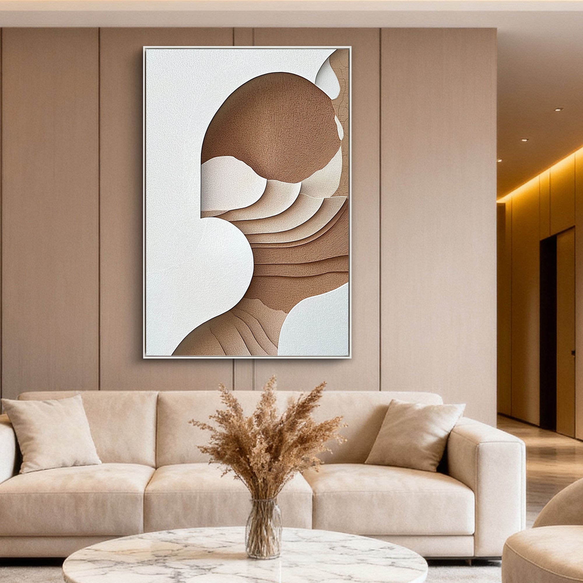 Abstract Canvas Art #AB844