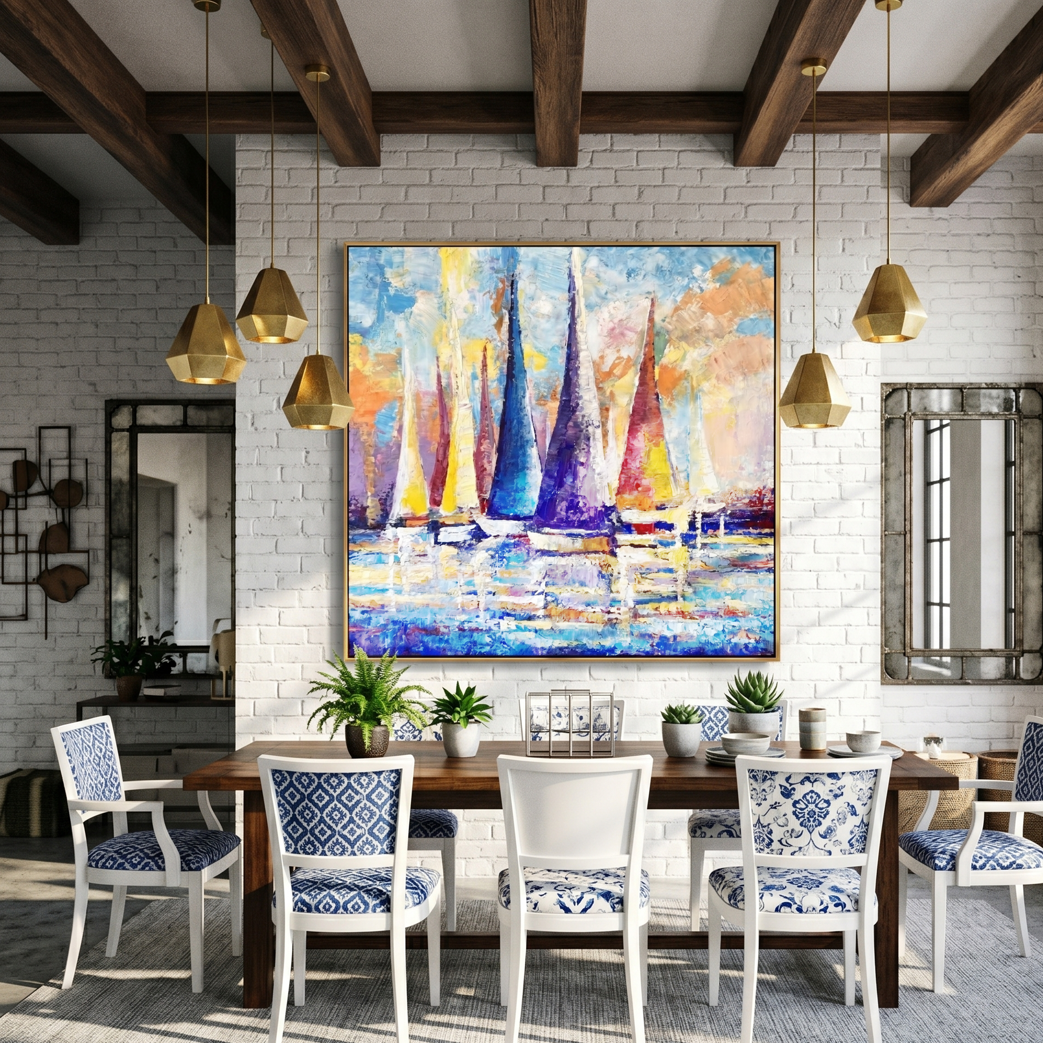 Landscape Canvas Art #LC148