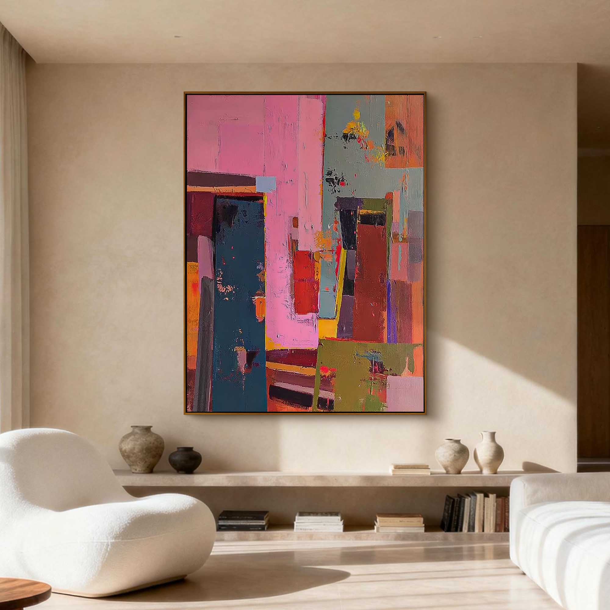 Abstract Canvas Art #AB960