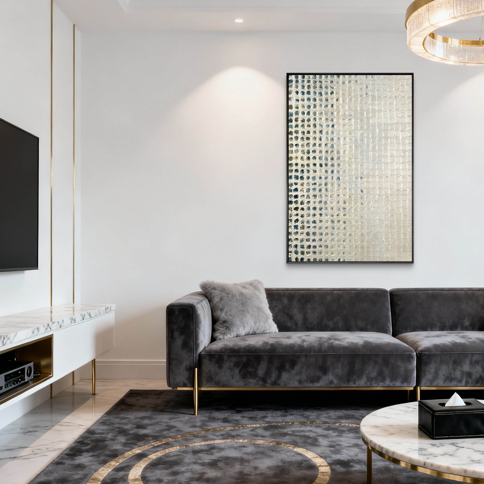 Abstract Canvas Art #AB891