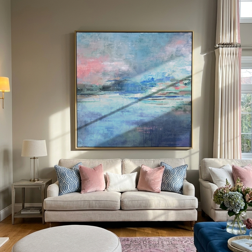 Abstract Canvas Art #AB1009