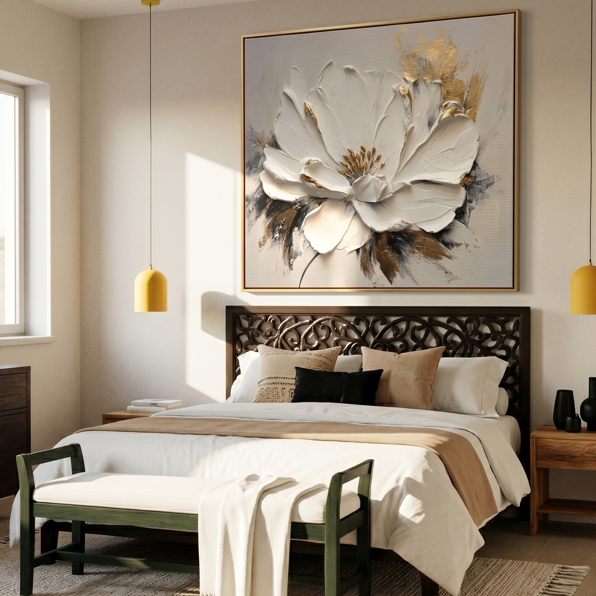 Flower Canvas Art #FL327
