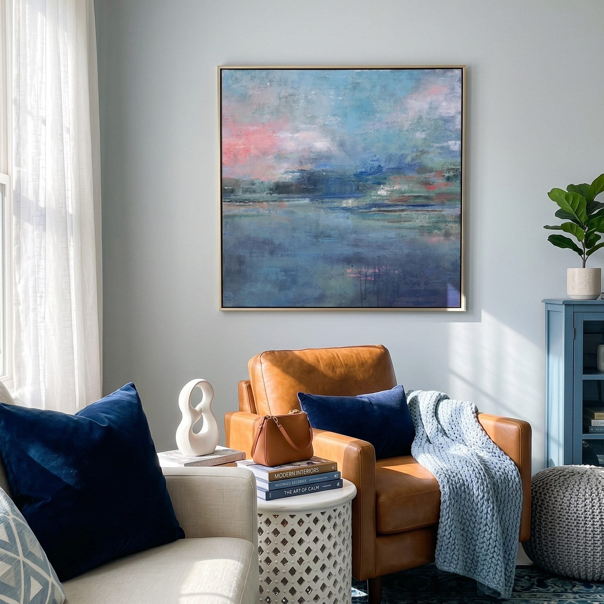 Abstract Canvas Art #AB1009