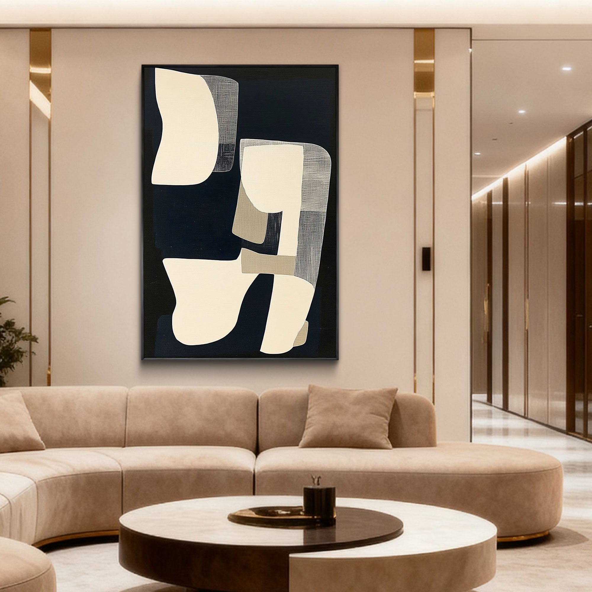 Abstract Canvas Art #AB850