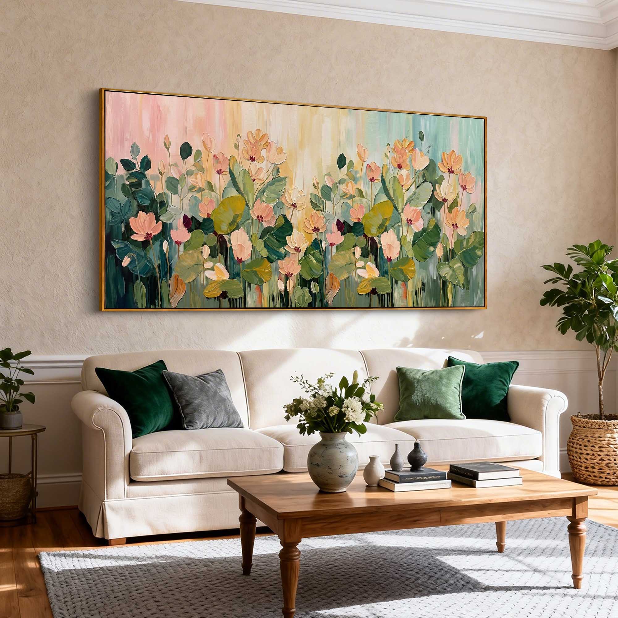 "Morning Dew" | Flower Canvas Art #FL329