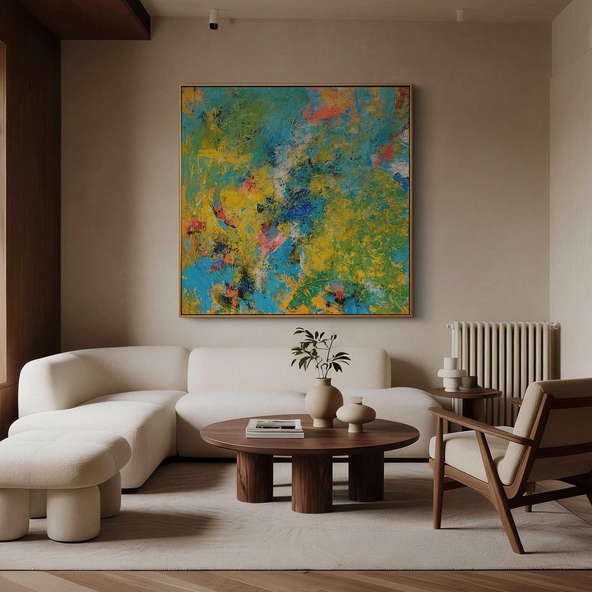 Abstract Canvas Art #AB1000