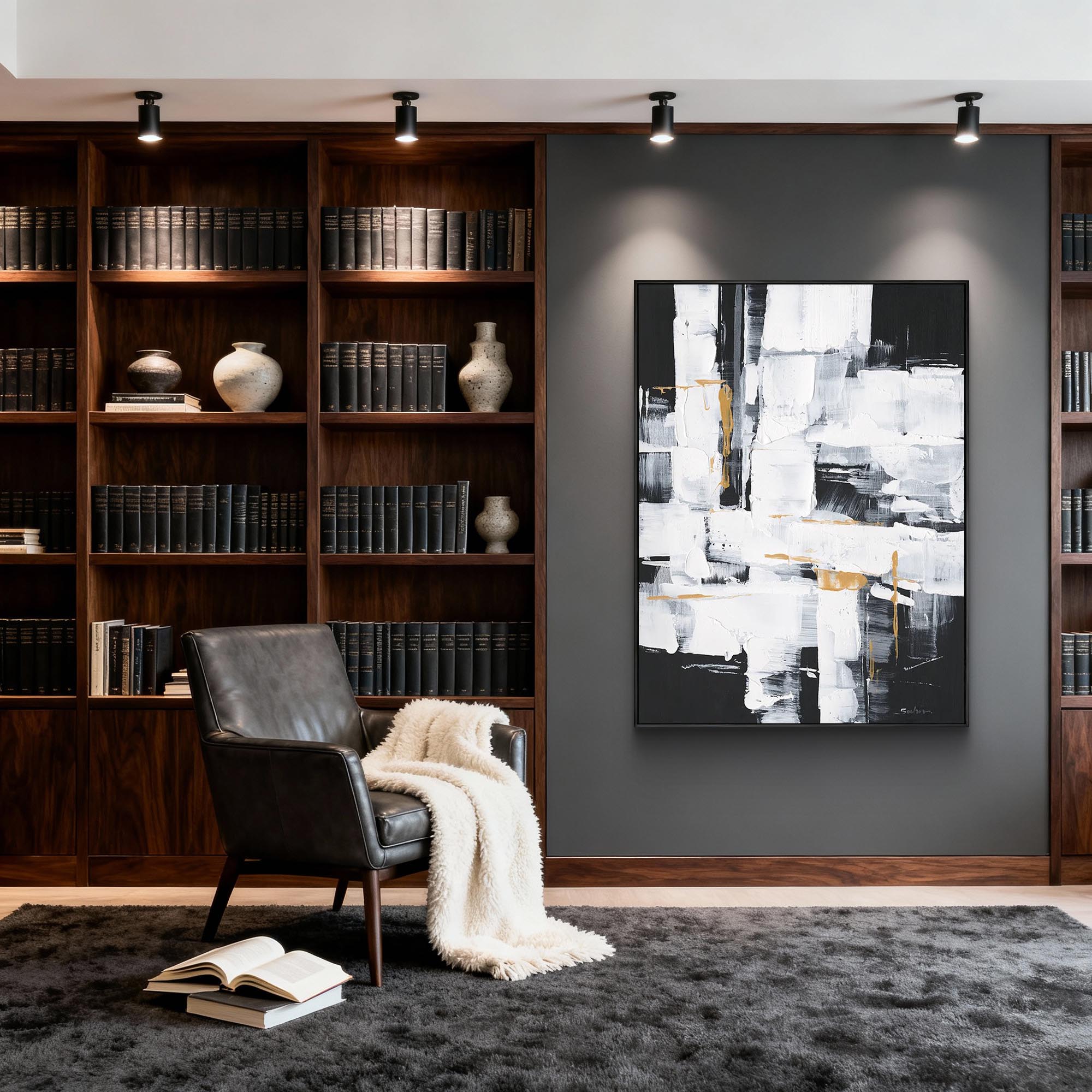 Abstract Canvas Art #AB932