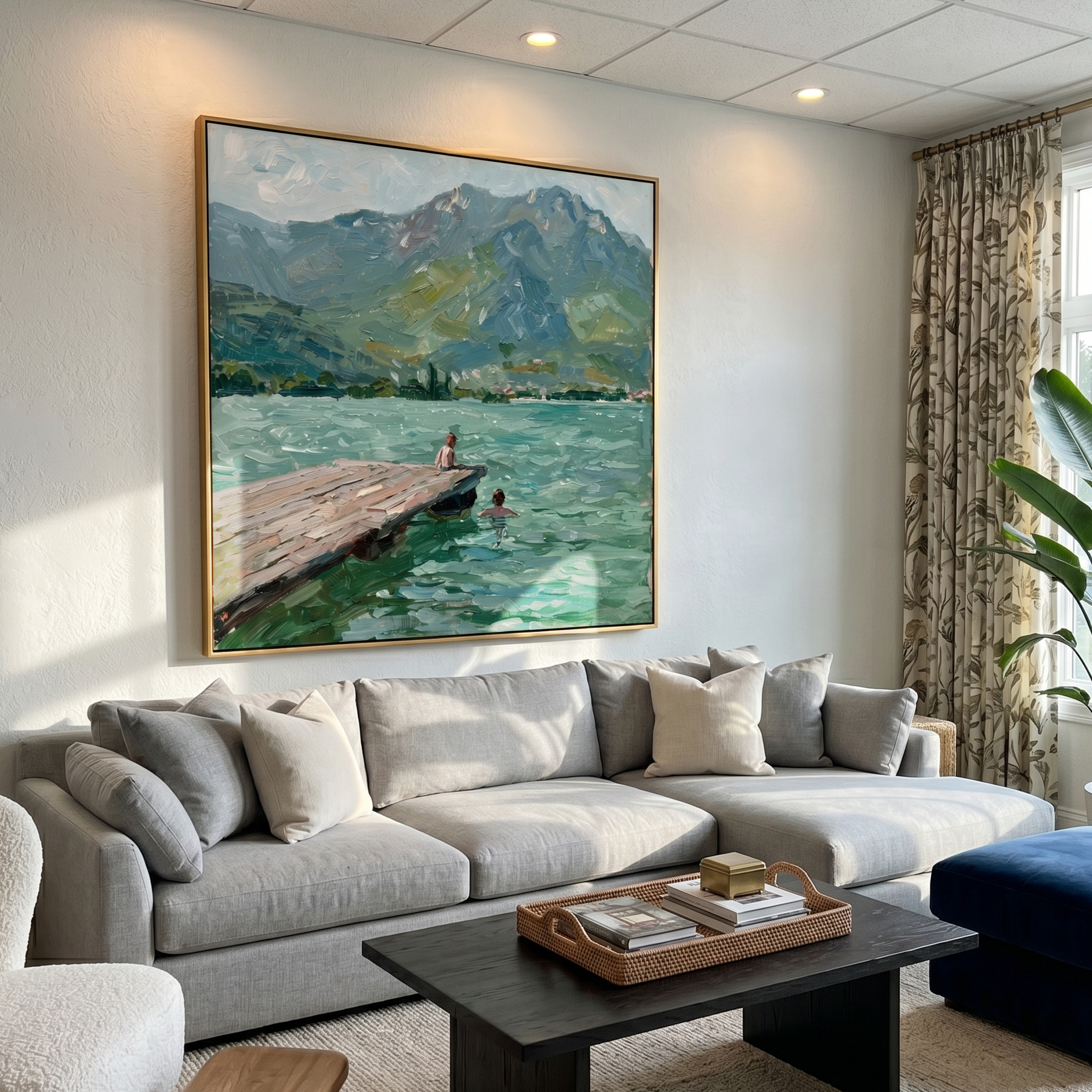 Landscape Canvas Art #LC146