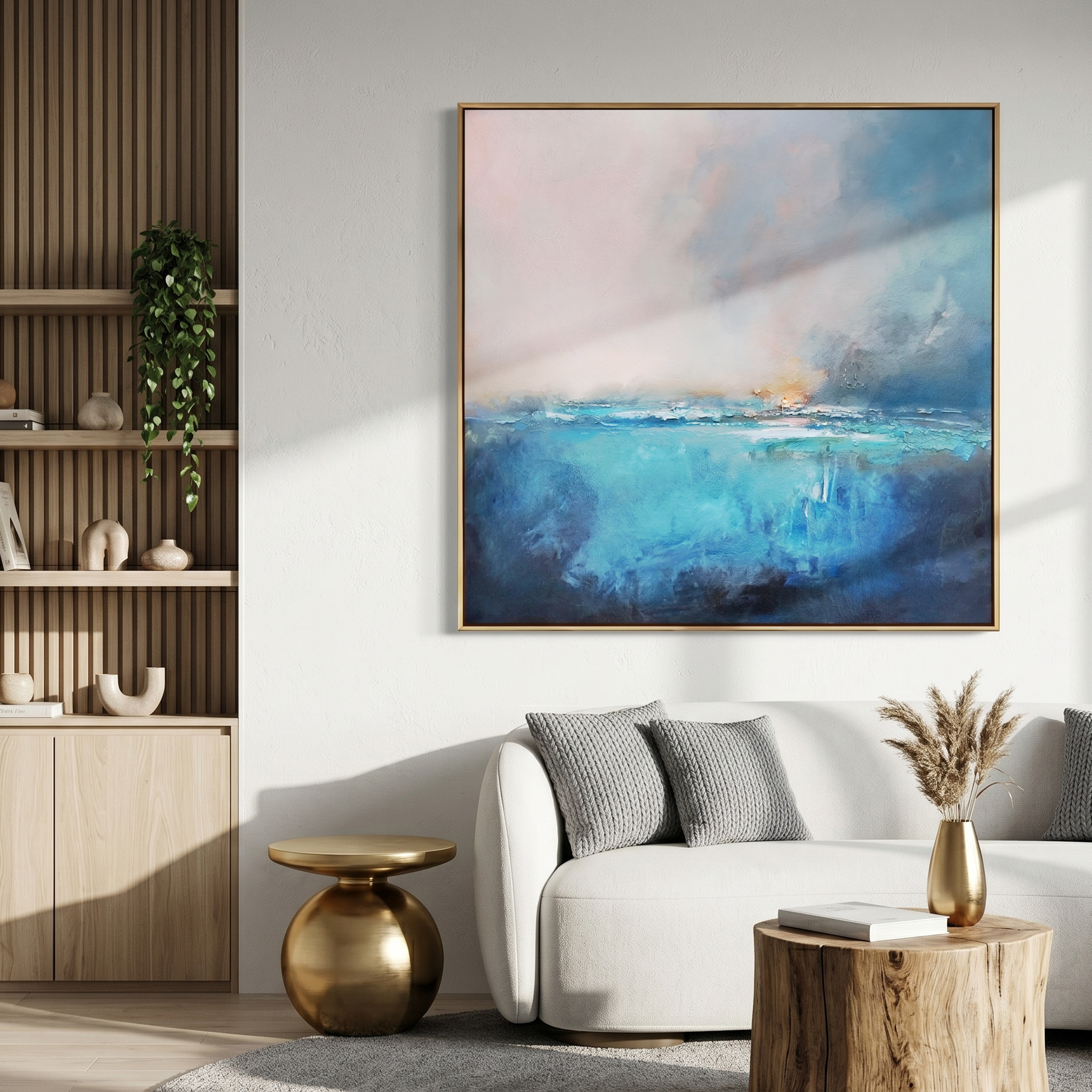 Abstract Canvas Art #AB1010