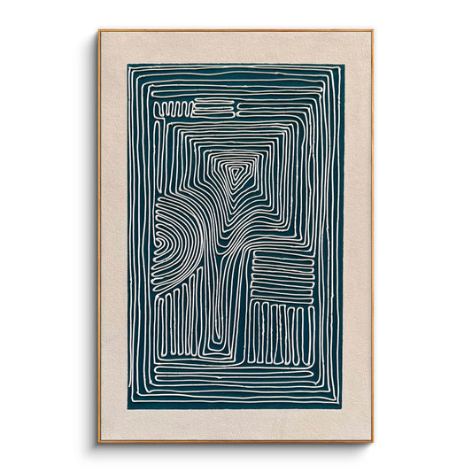 Abstract Canvas Art #AB810