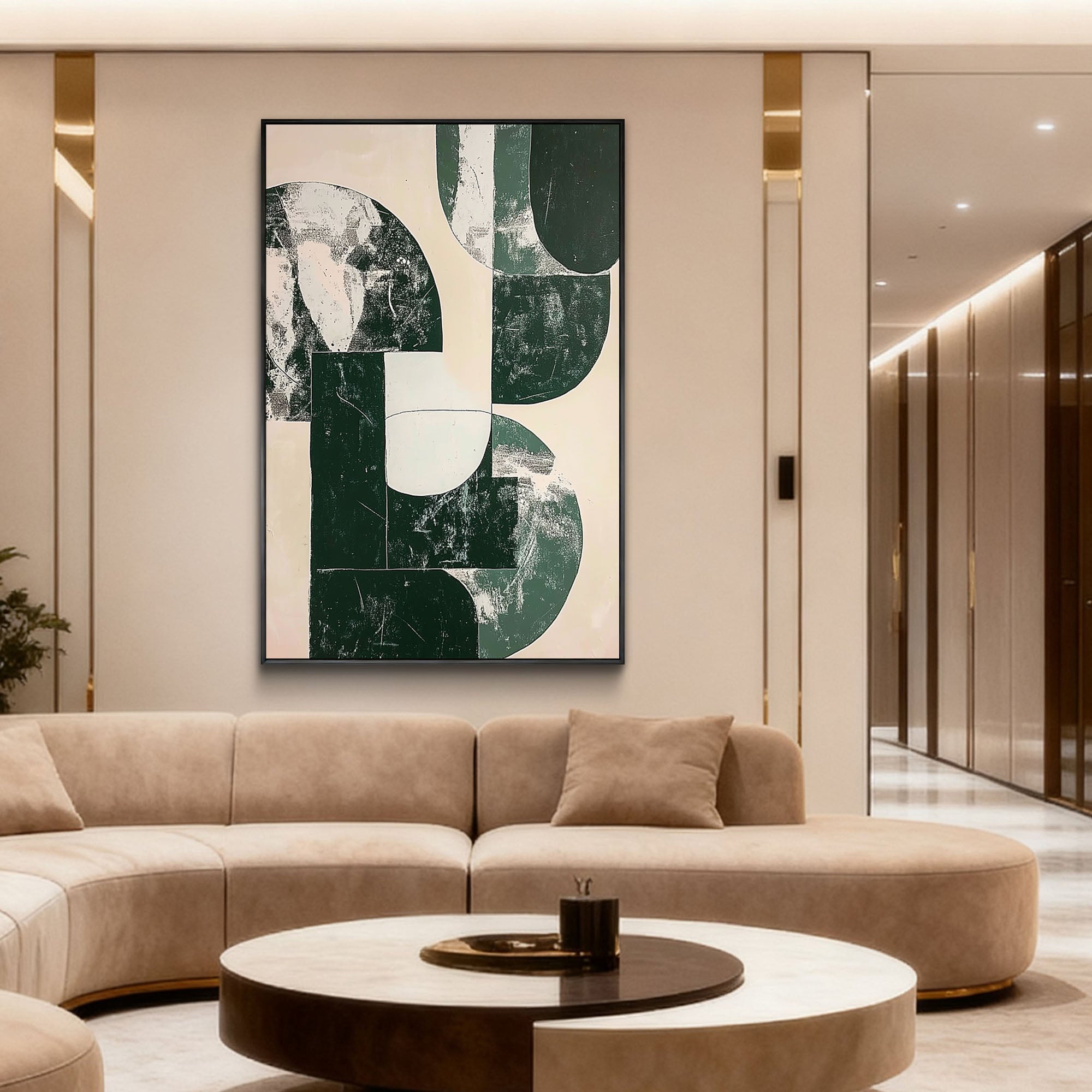 Abstract Canvas Art #AB847