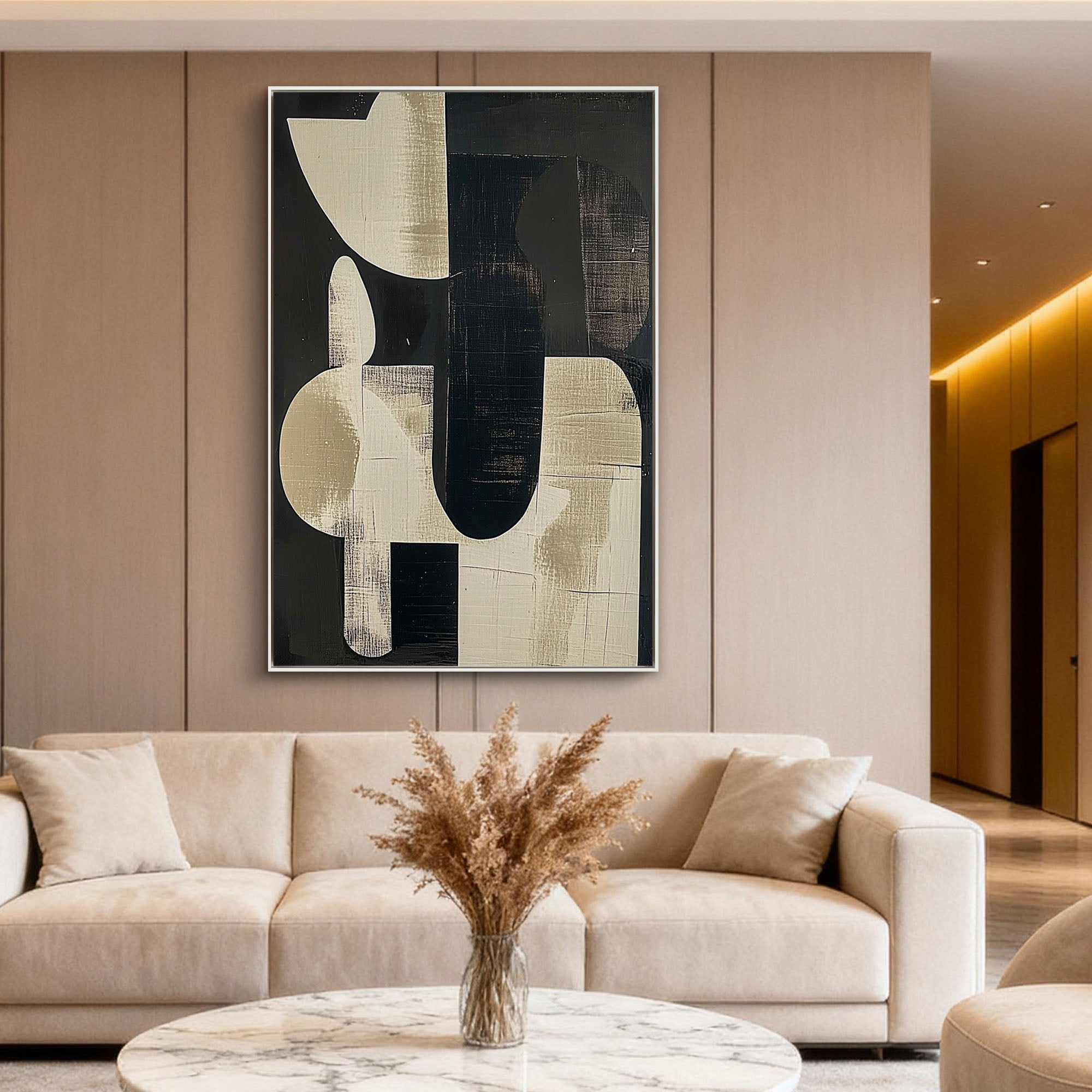 Abstract Canvas Art #AB845