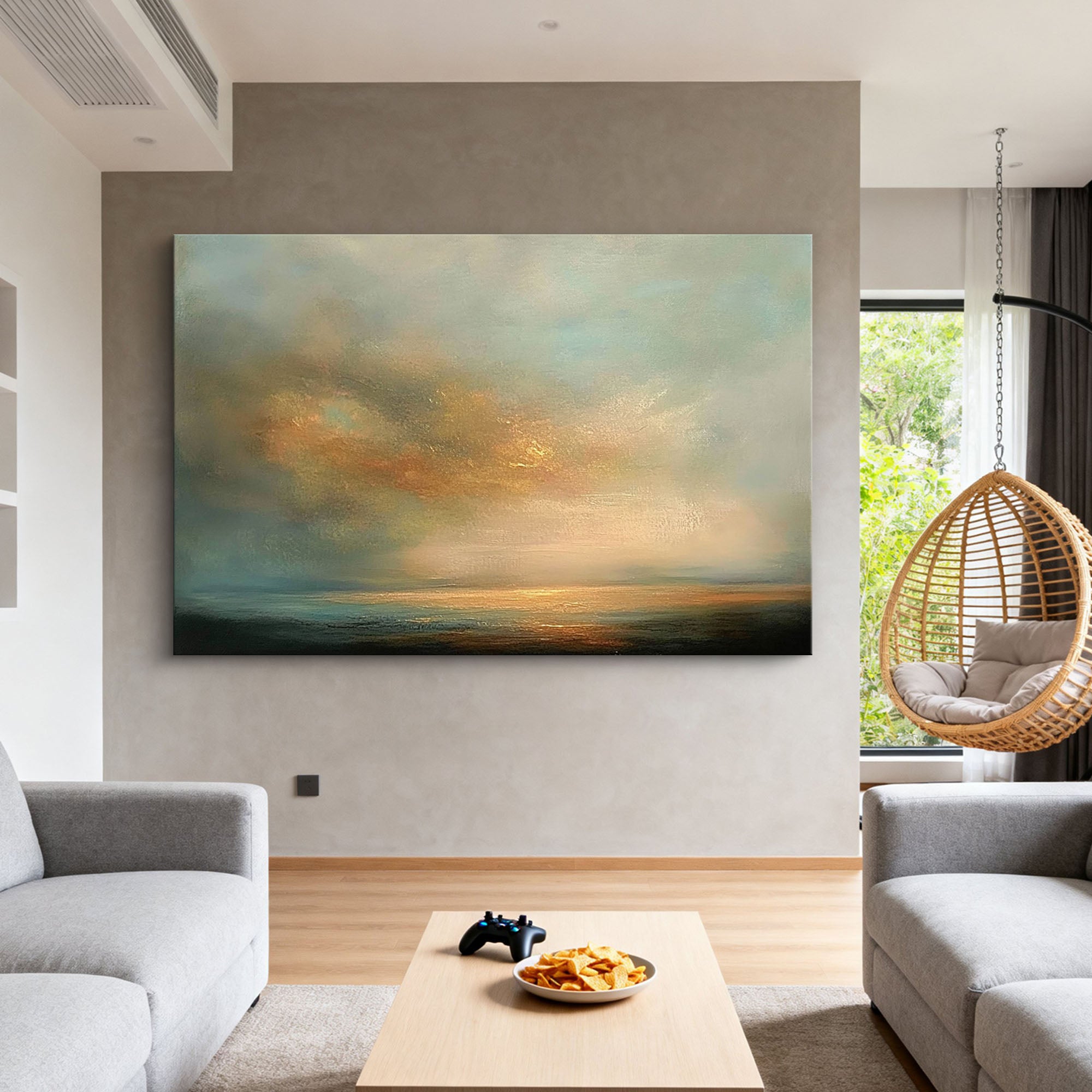 Abstract Canvas Art #AB824