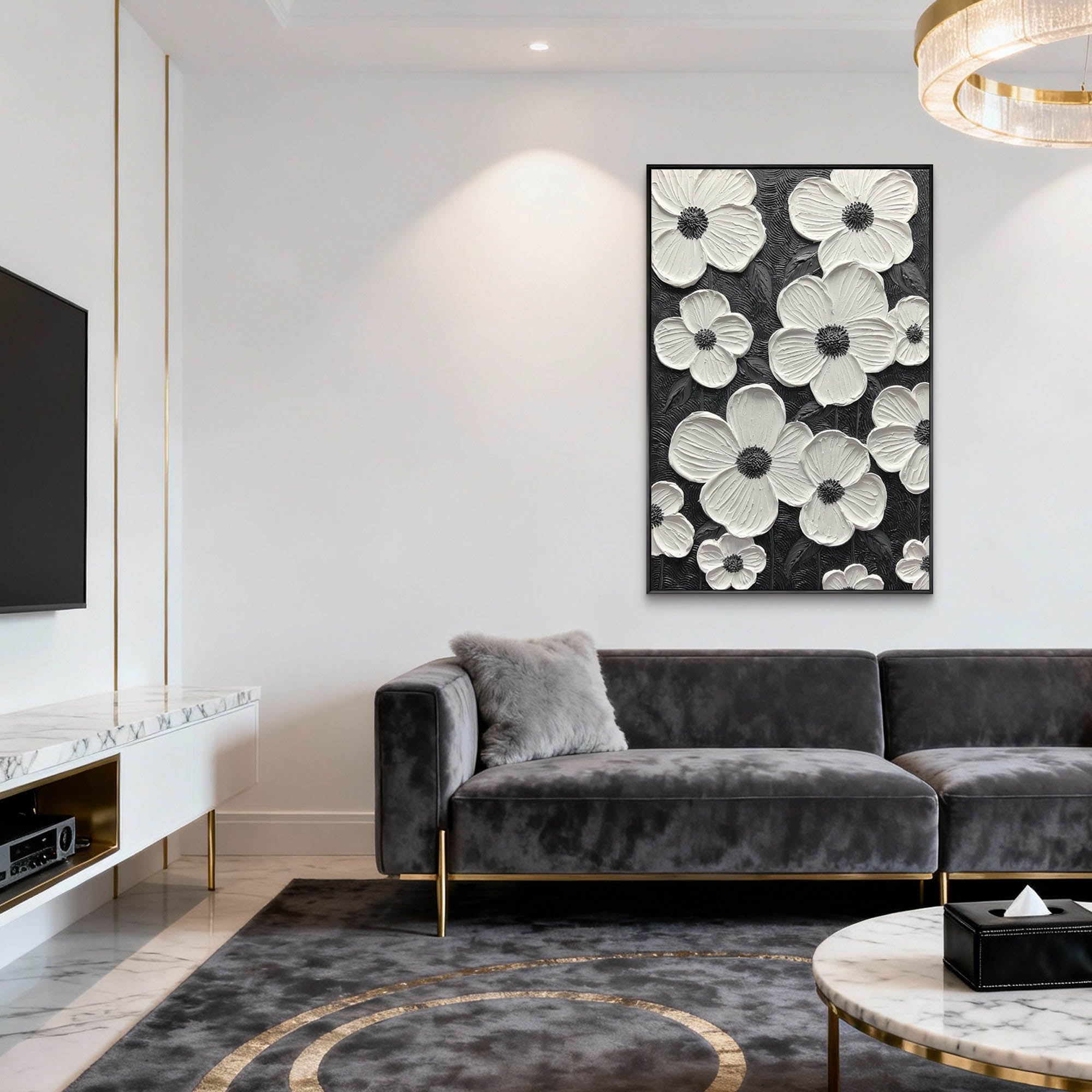 Flower Canvas Art #FL268