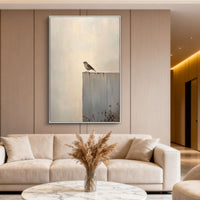 "Sand Free Spirit" is a 100% hand-painted animal-inspired artwork created with professional oil and acrylic paints on high-quality canvas. Its beige & brown palette and visible textured strokes give every piece authentic handmade variation and tactile depth.