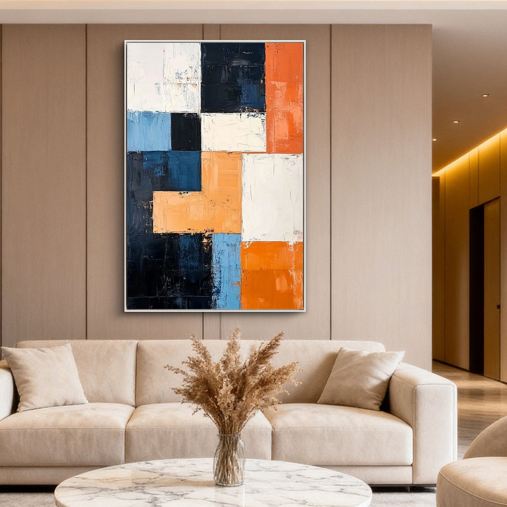 Abstract Canvas Art #AB832