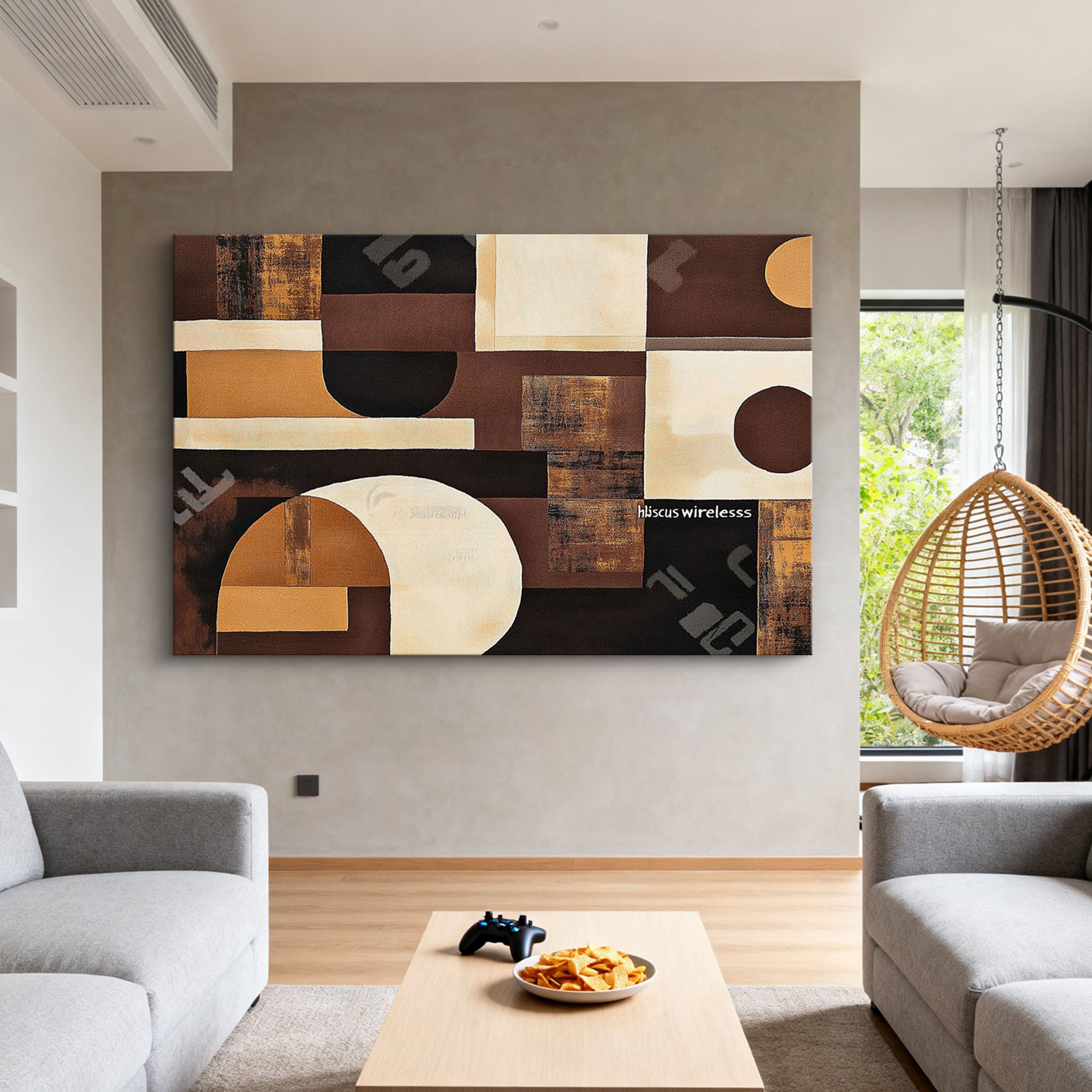 Abstract Canvas Art #AB828