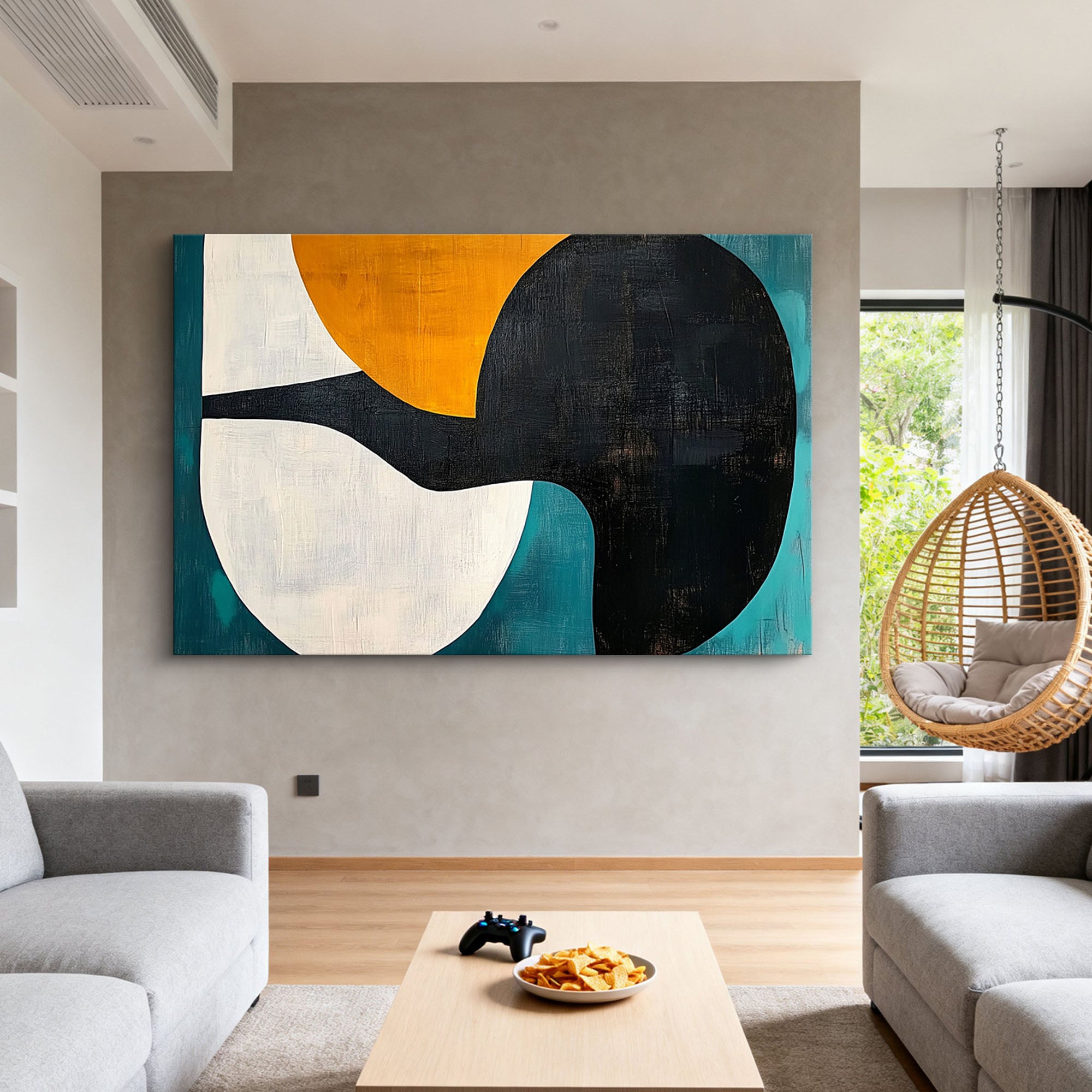 Abstract Canvas Art #AB823