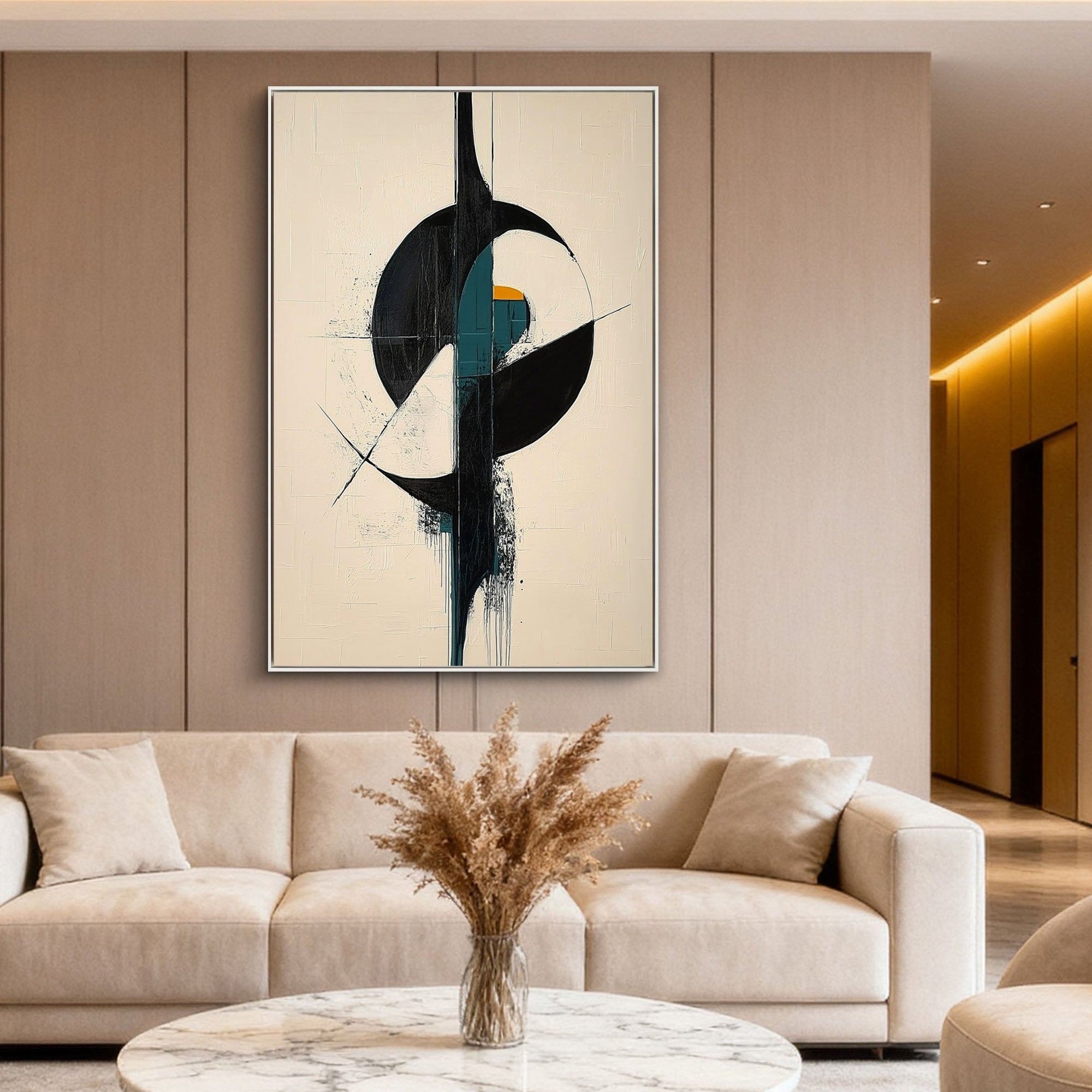 Abstract Canvas Art #AB846