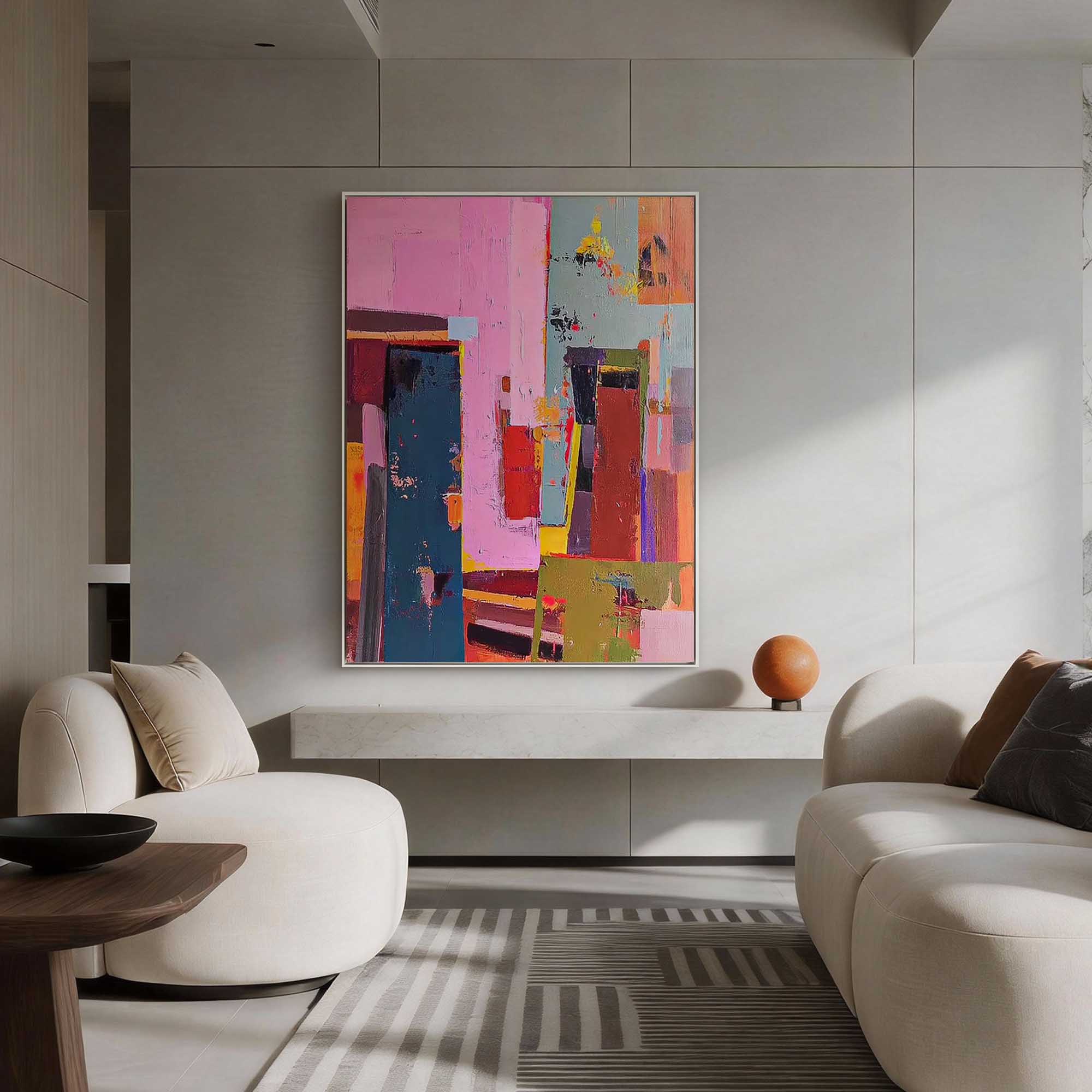 Abstract Canvas Art #AB960