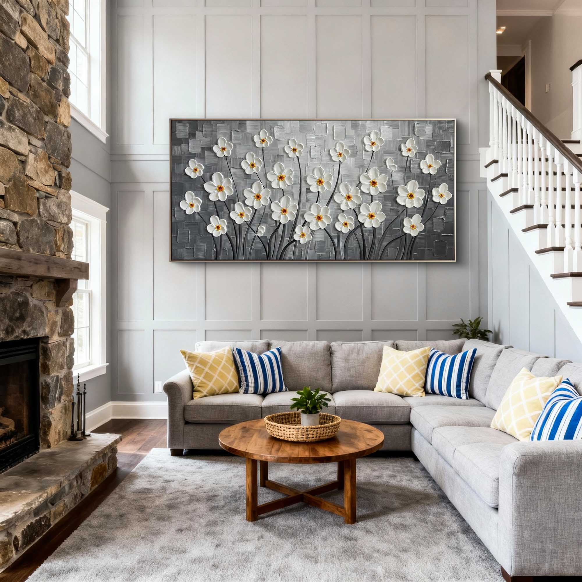 Flower Canvas Art #FL270