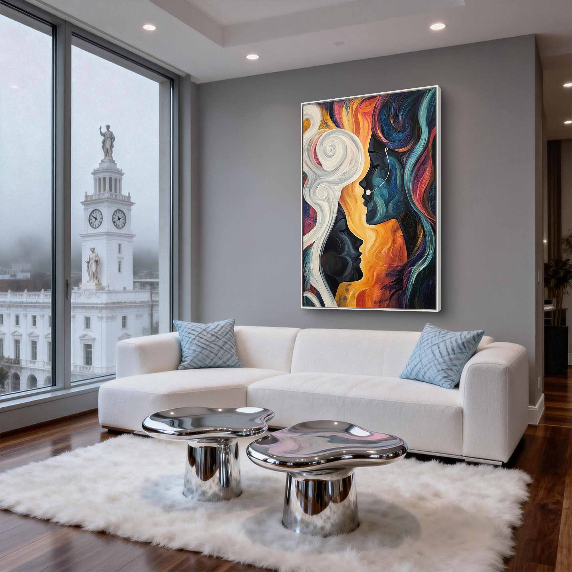 Abstract Canvas Art #AB927