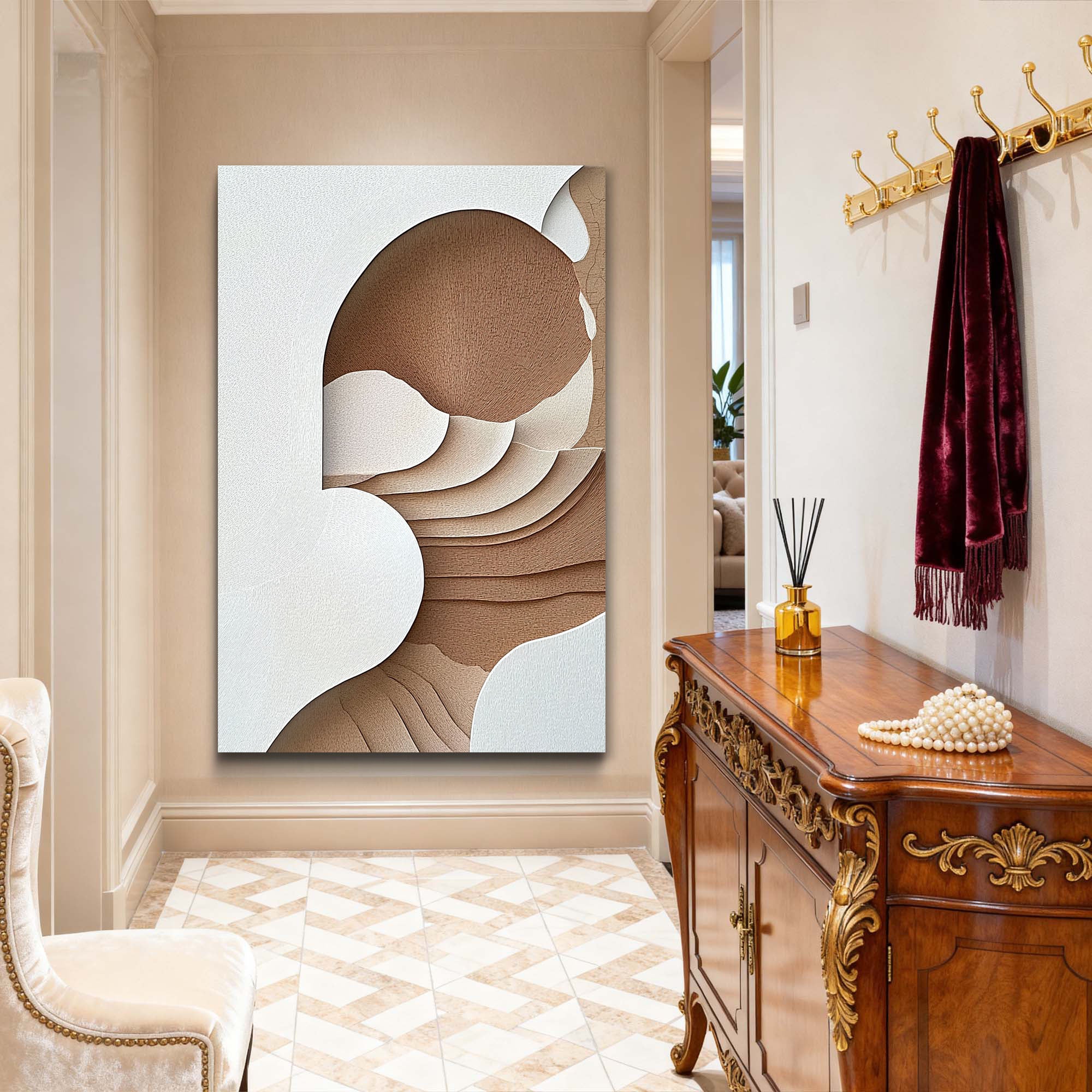 Abstract Canvas Art #AB844