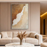 "Sand Subtle Passage" is a 100% hand-painted minimalist abstract created with professional oil and acrylic paints on high-quality canvas. Its beige & brown palette and visible textured strokes give every piece authentic handmade variation and tactile depth.