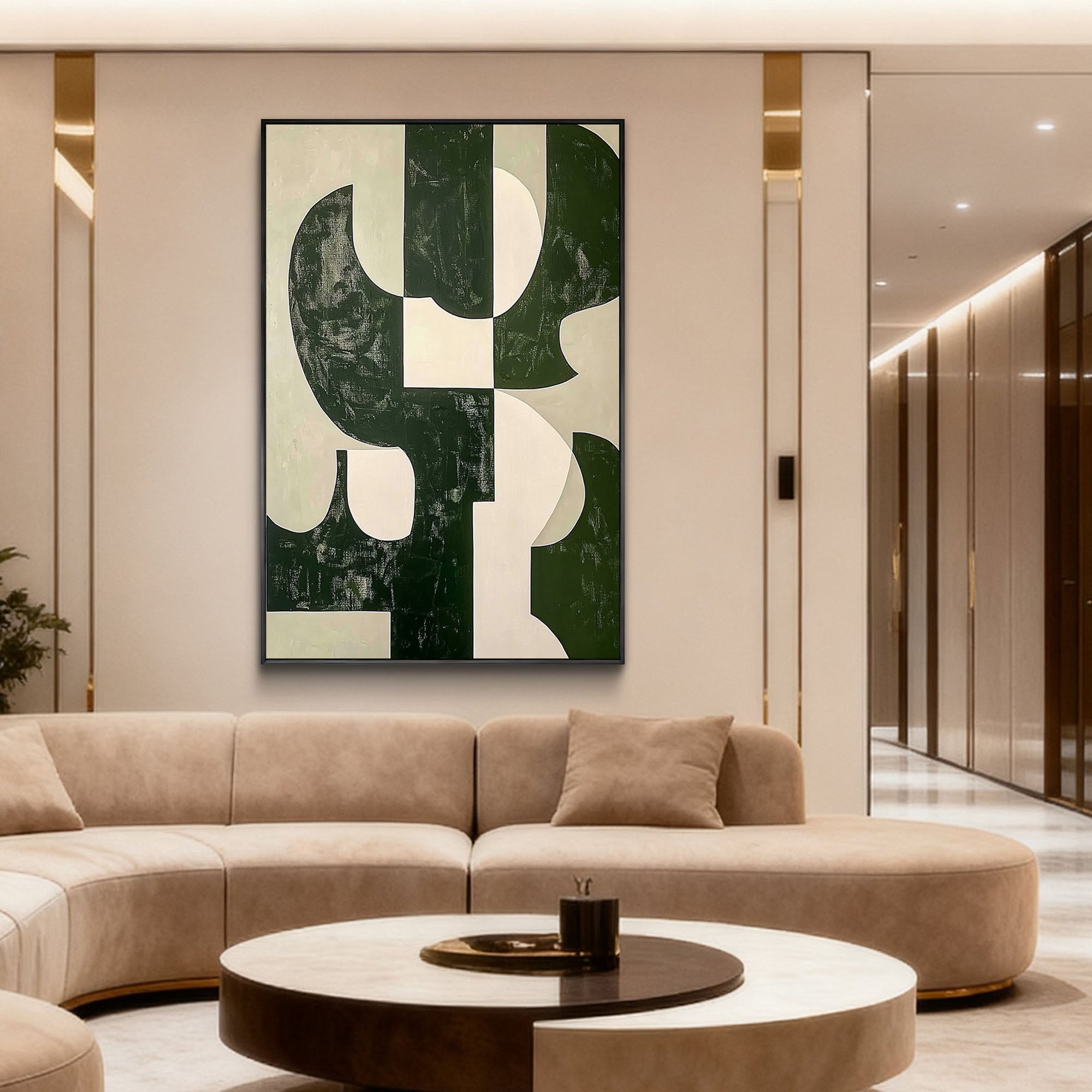 Abstract Canvas Art #AB848