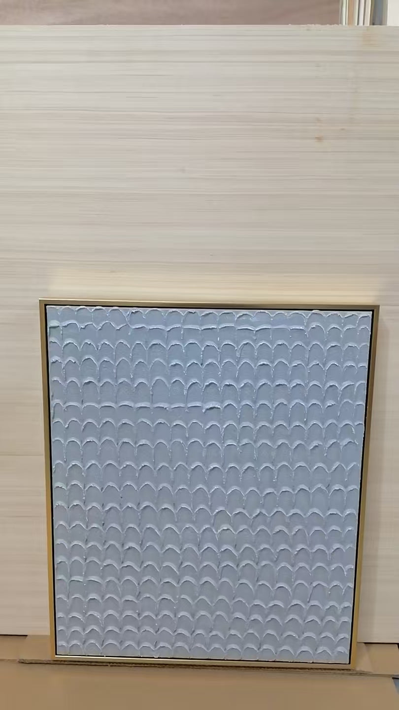 Minimalist Lattice|Plaster & Texture Art #PT 143