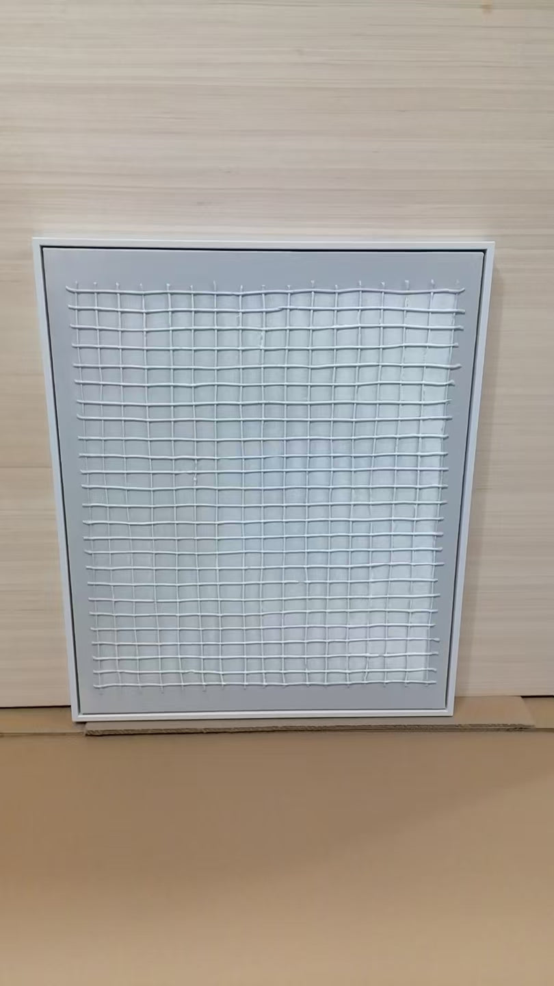 Minimalist Lattice|Plaster & Texture Art #PT 143