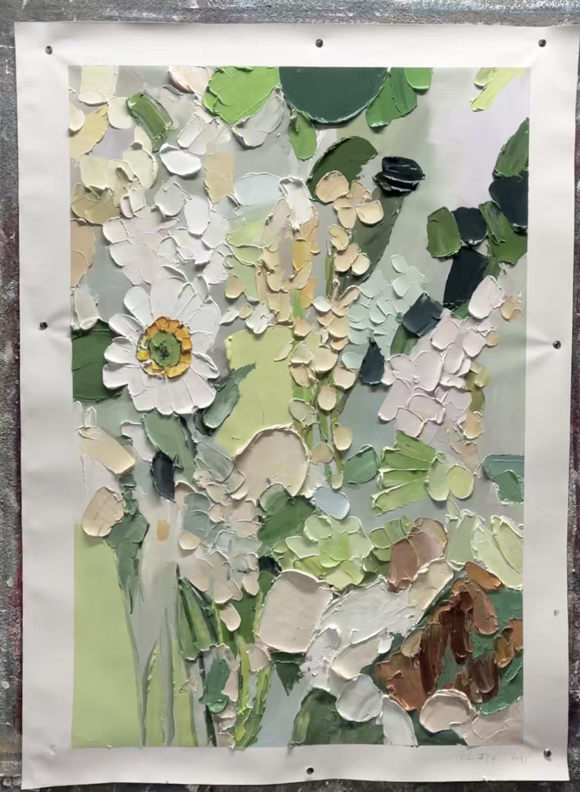 Flower Canvas Art #FL294