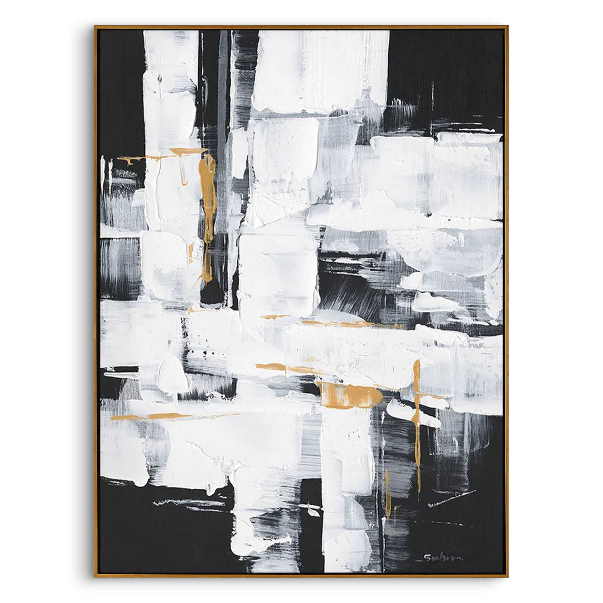 Abstract Canvas Art #AB932