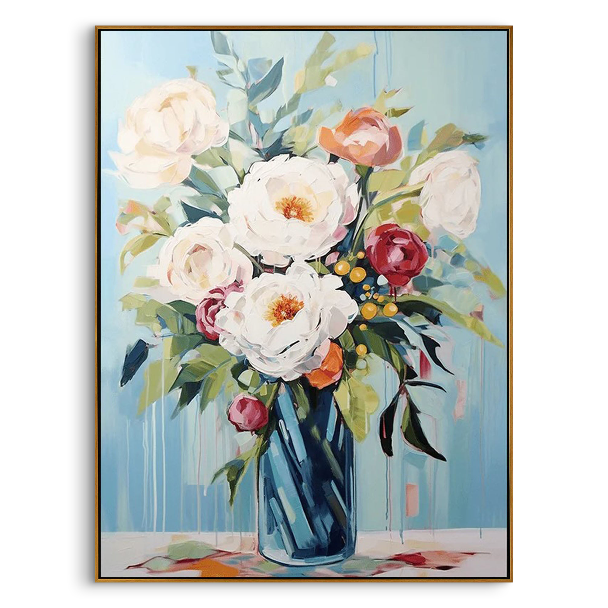 Flower Canvas Art #FL310