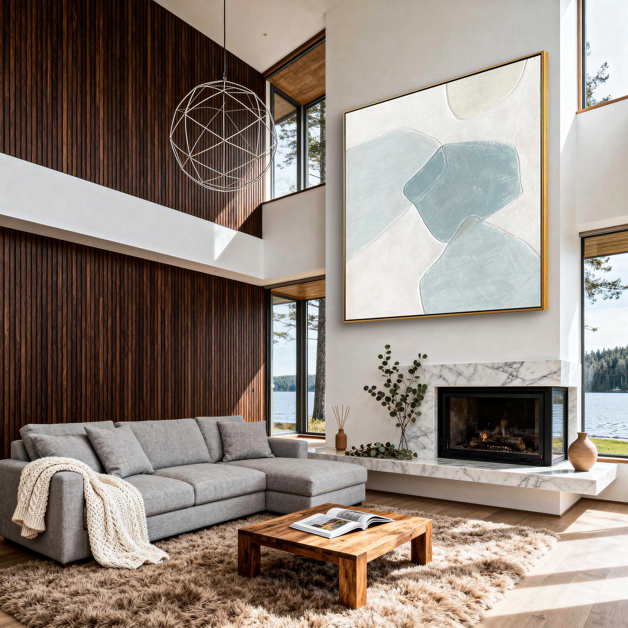 Abstract Canvas Art #AB913