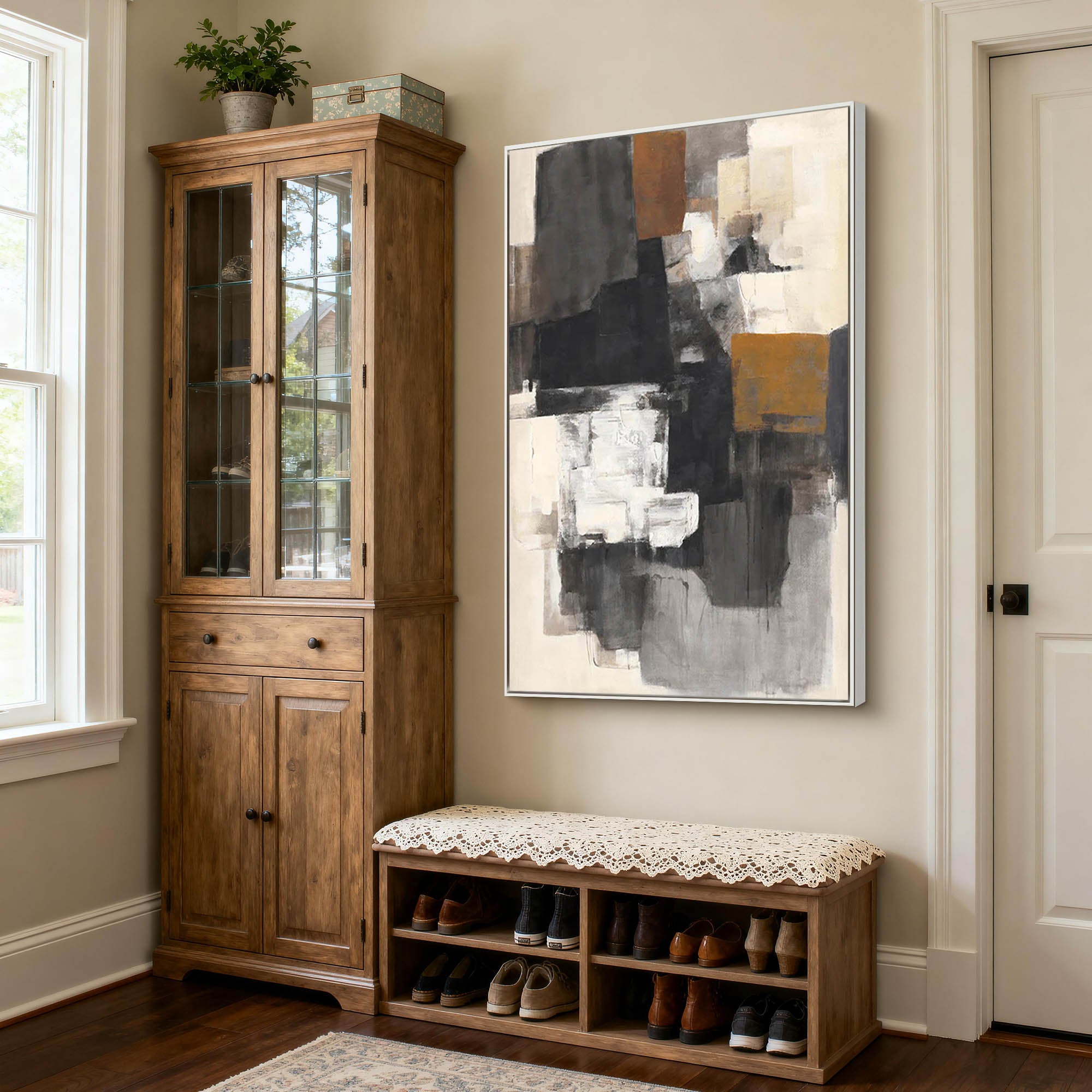 Abstract Canvas Art #AB931