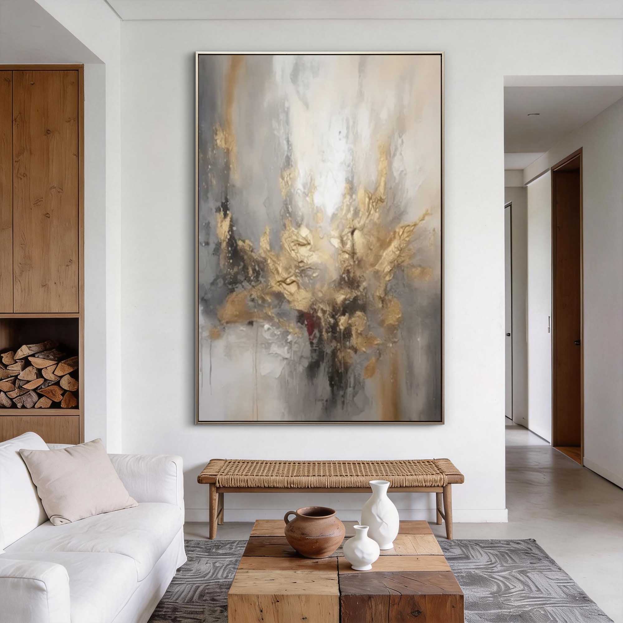 Abstract Canvas Art #AB952