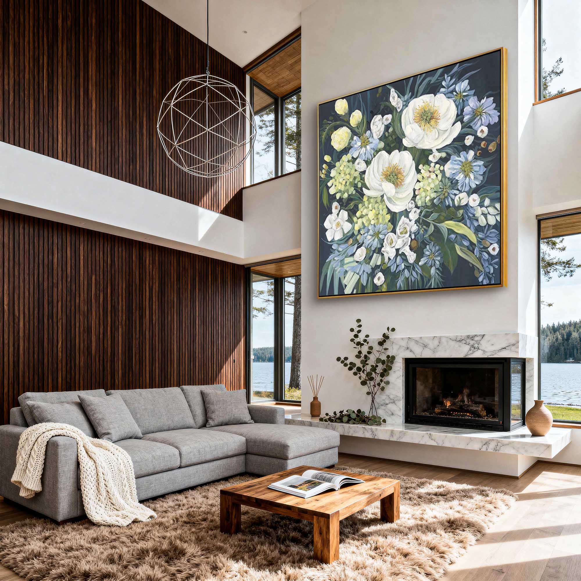 Flower Canvas Art #FL300