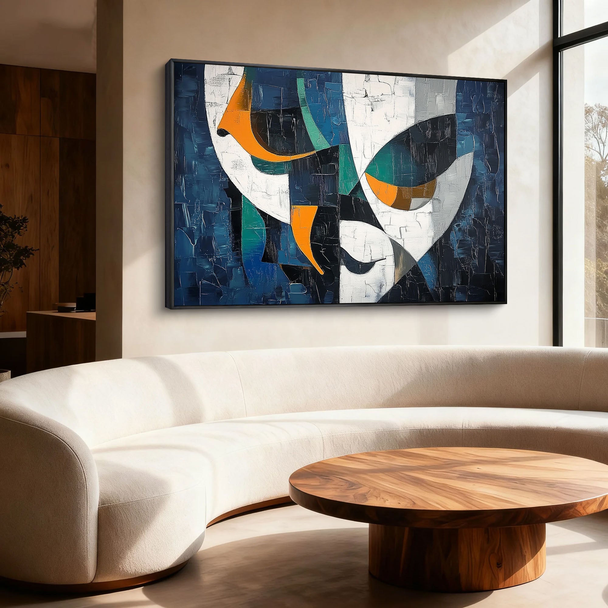 Abstract Canvas Art #AB822