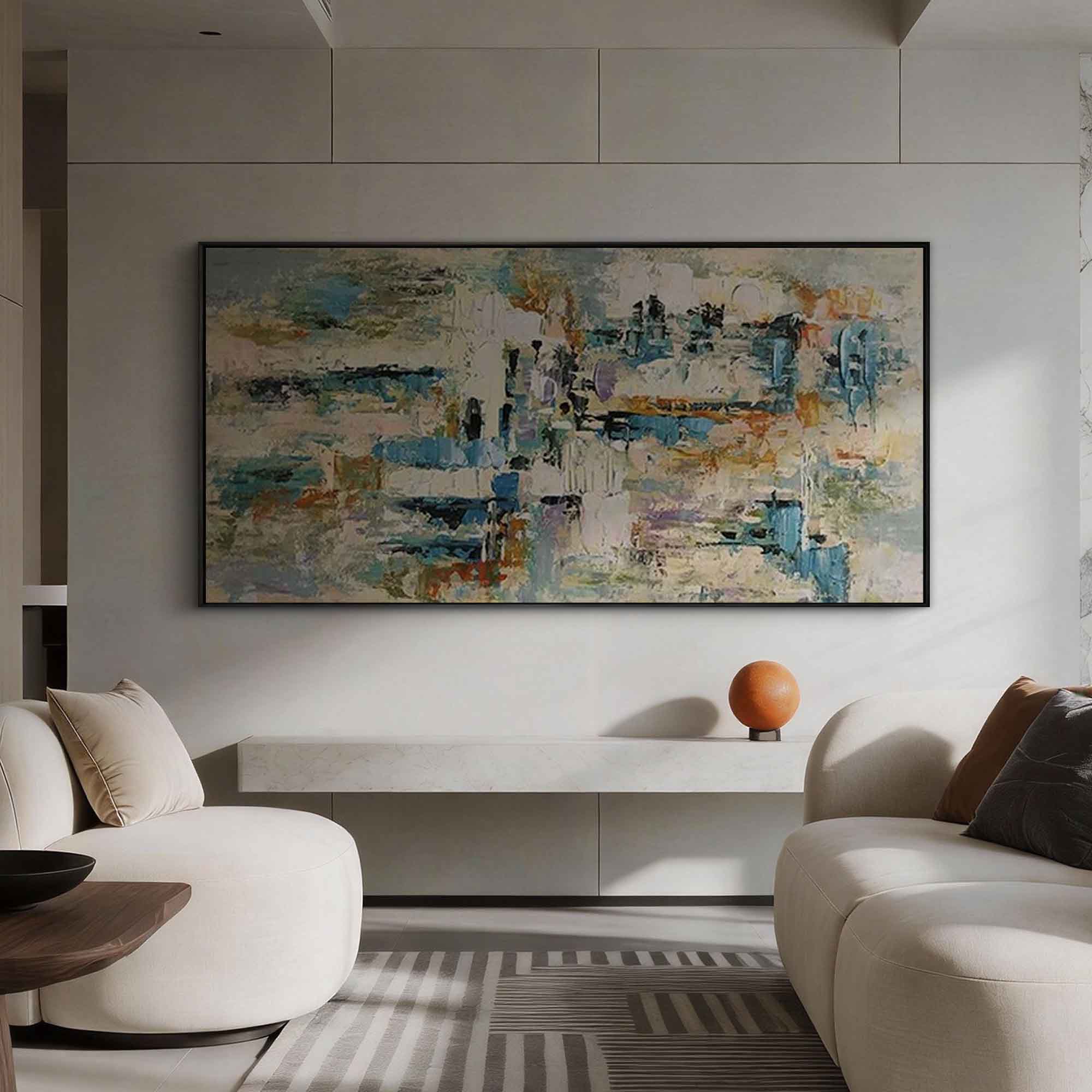 Abstract Canvas Art #AB994