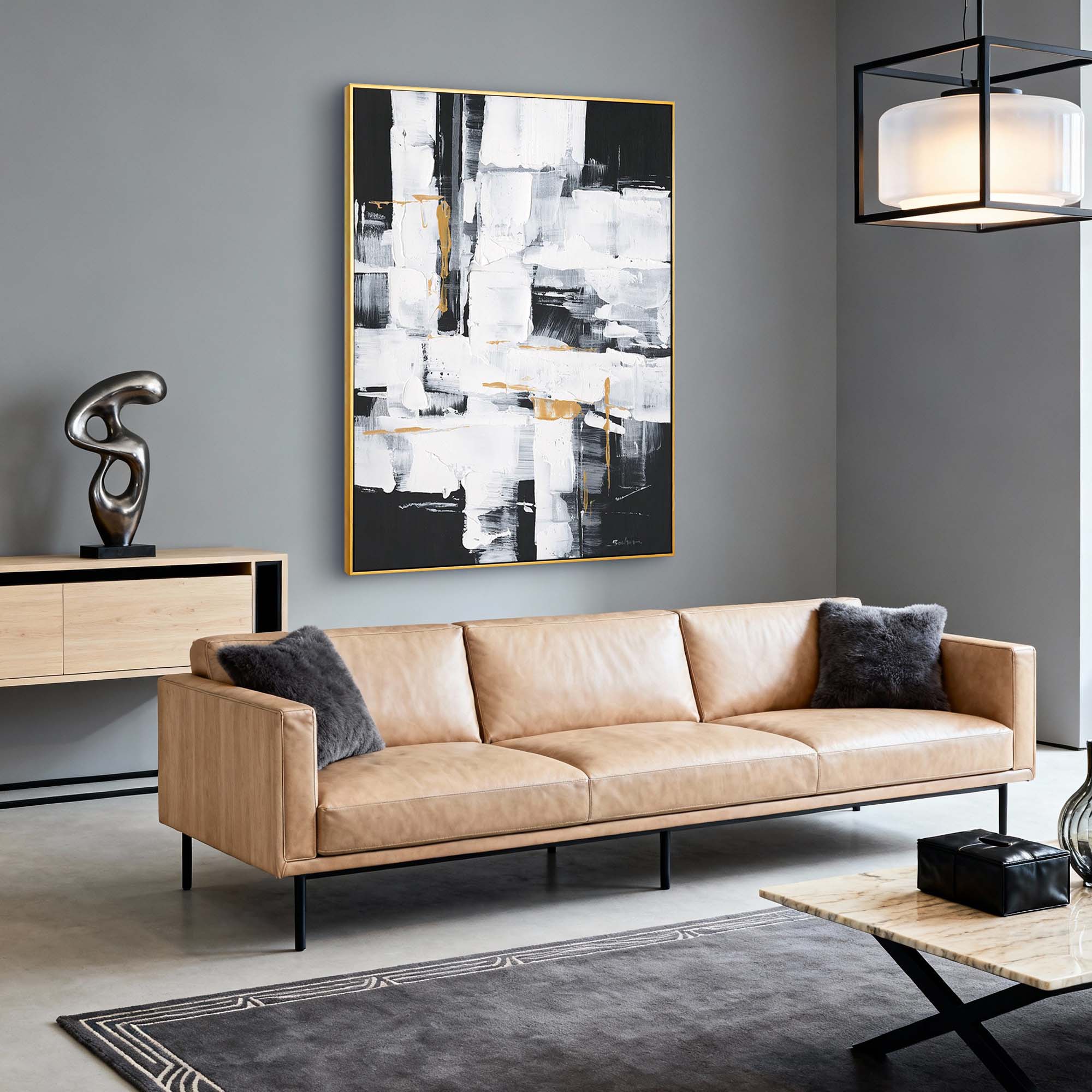 Abstract Canvas Art #AB932