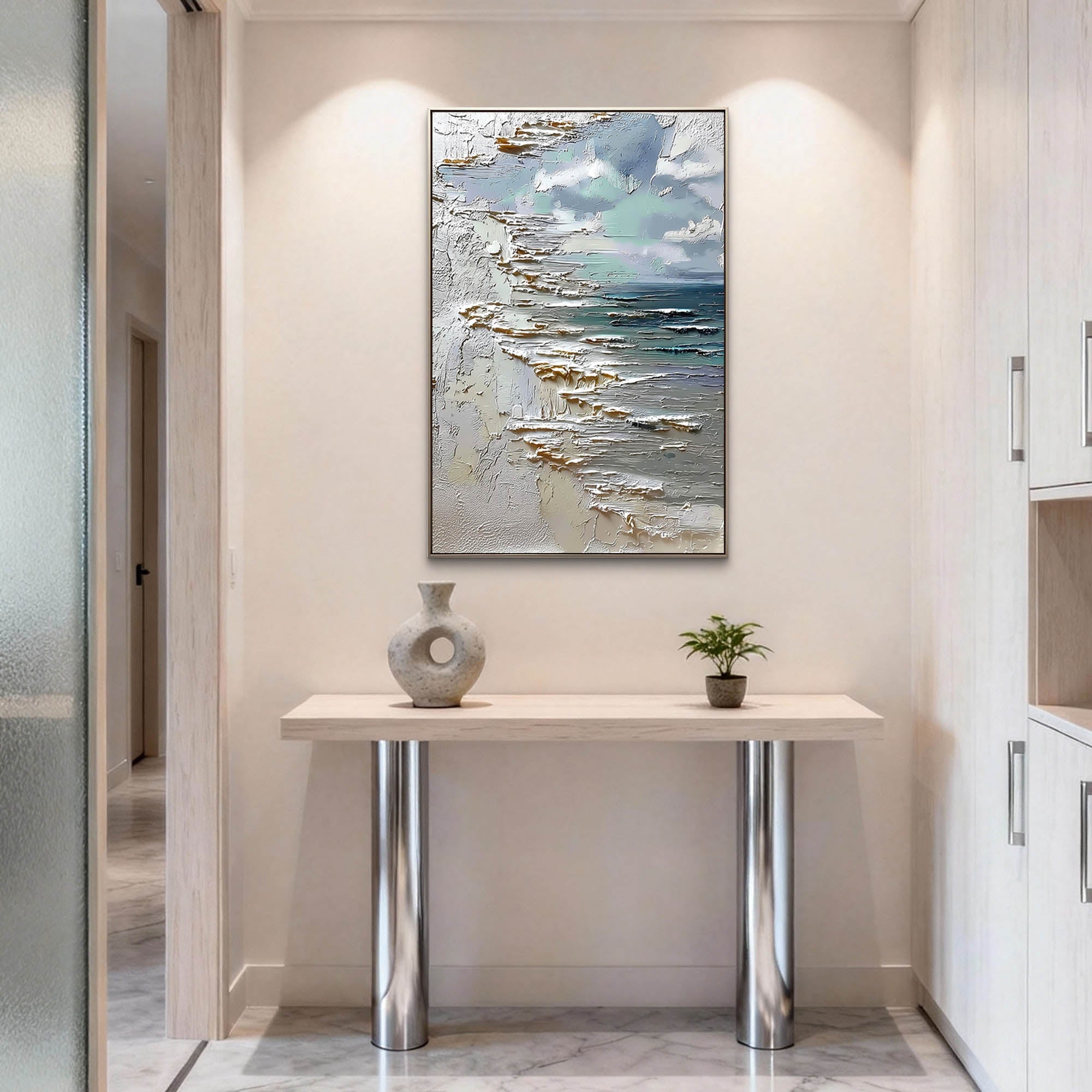 Coastal Horizon|Wabi-Sabi Art #WS 048