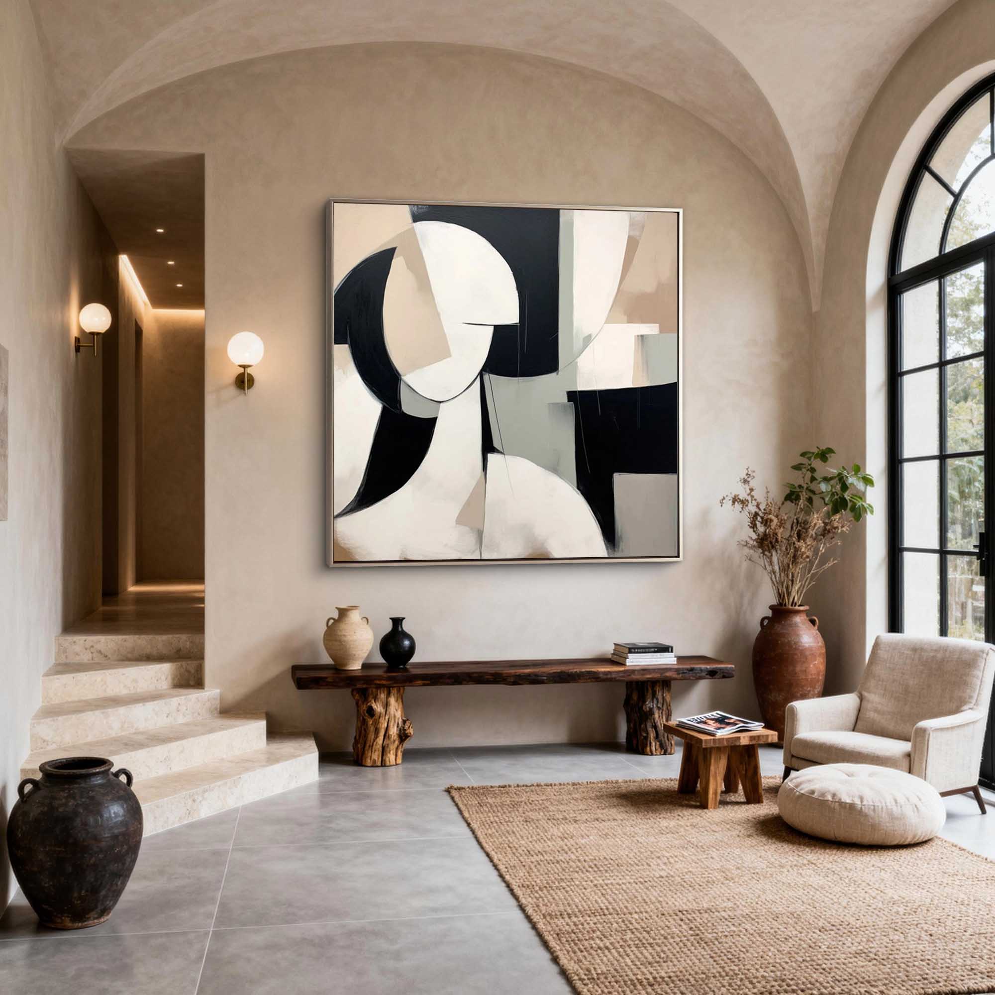 Abstract Canvas Art #AB914