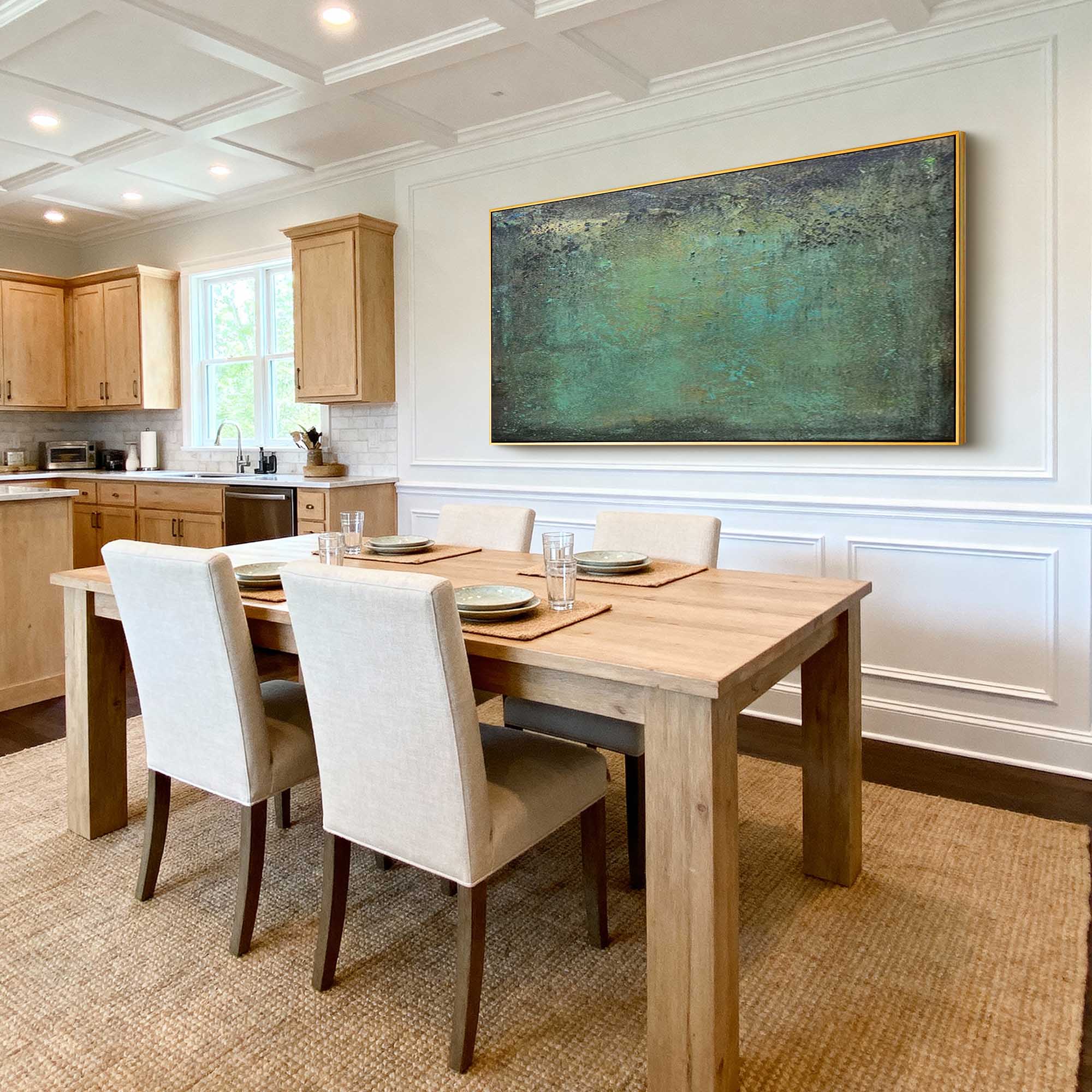 Abstract Canvas Art #AB919