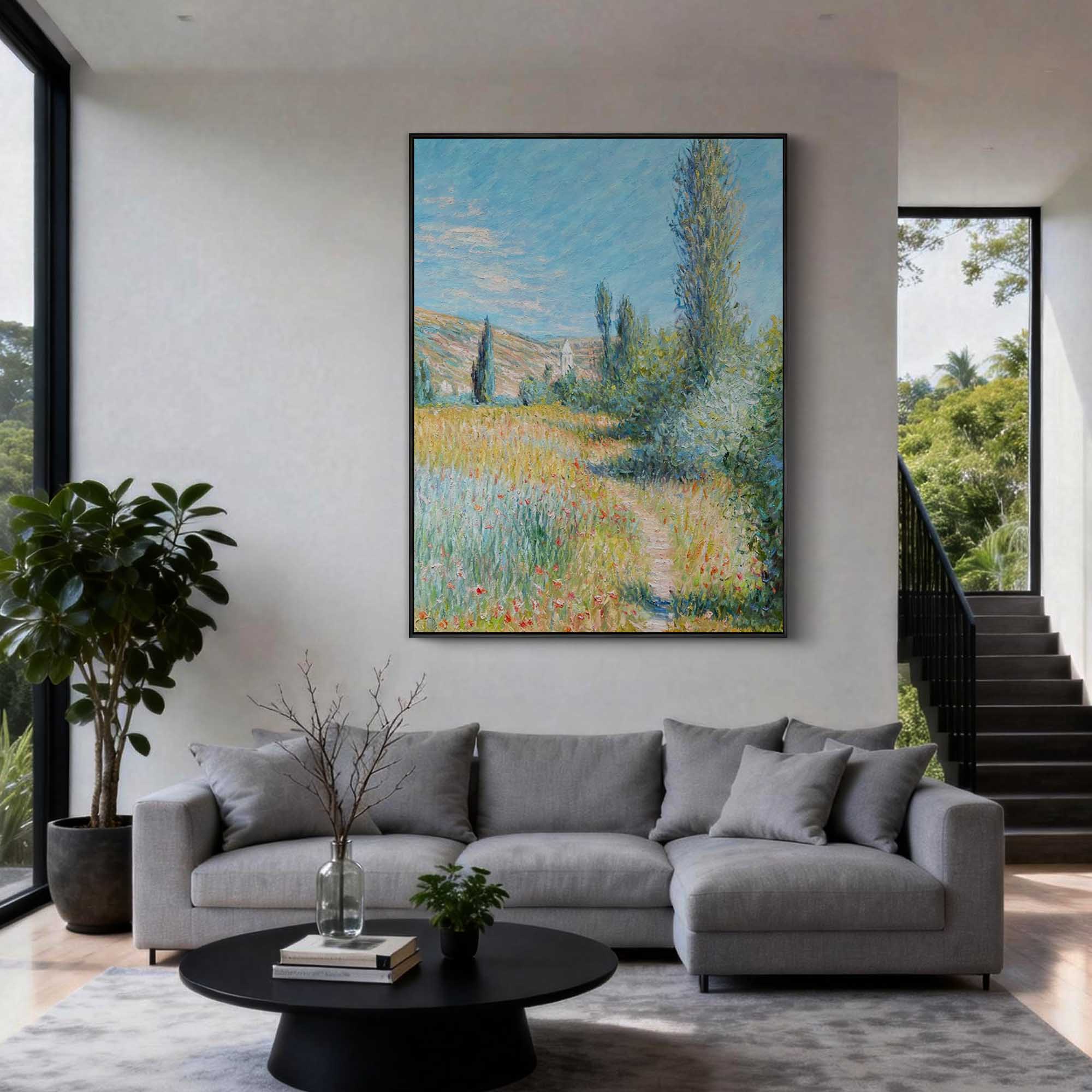 Landscape Canvas Art #LC125