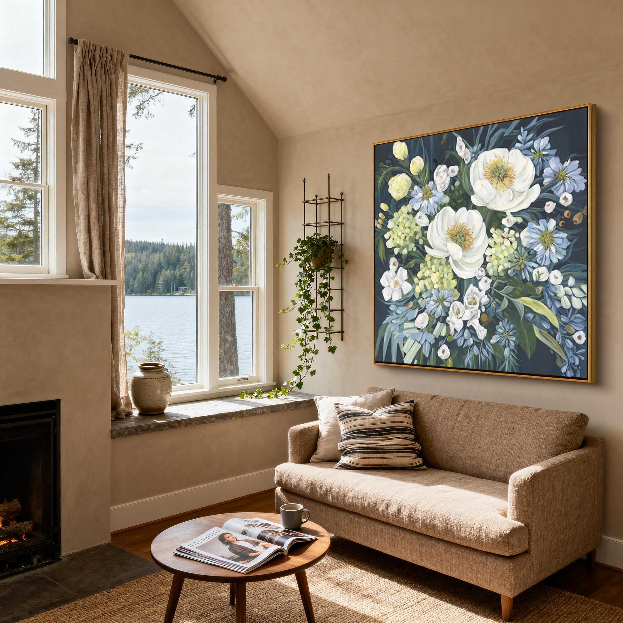 Flower Canvas Art #FL300
