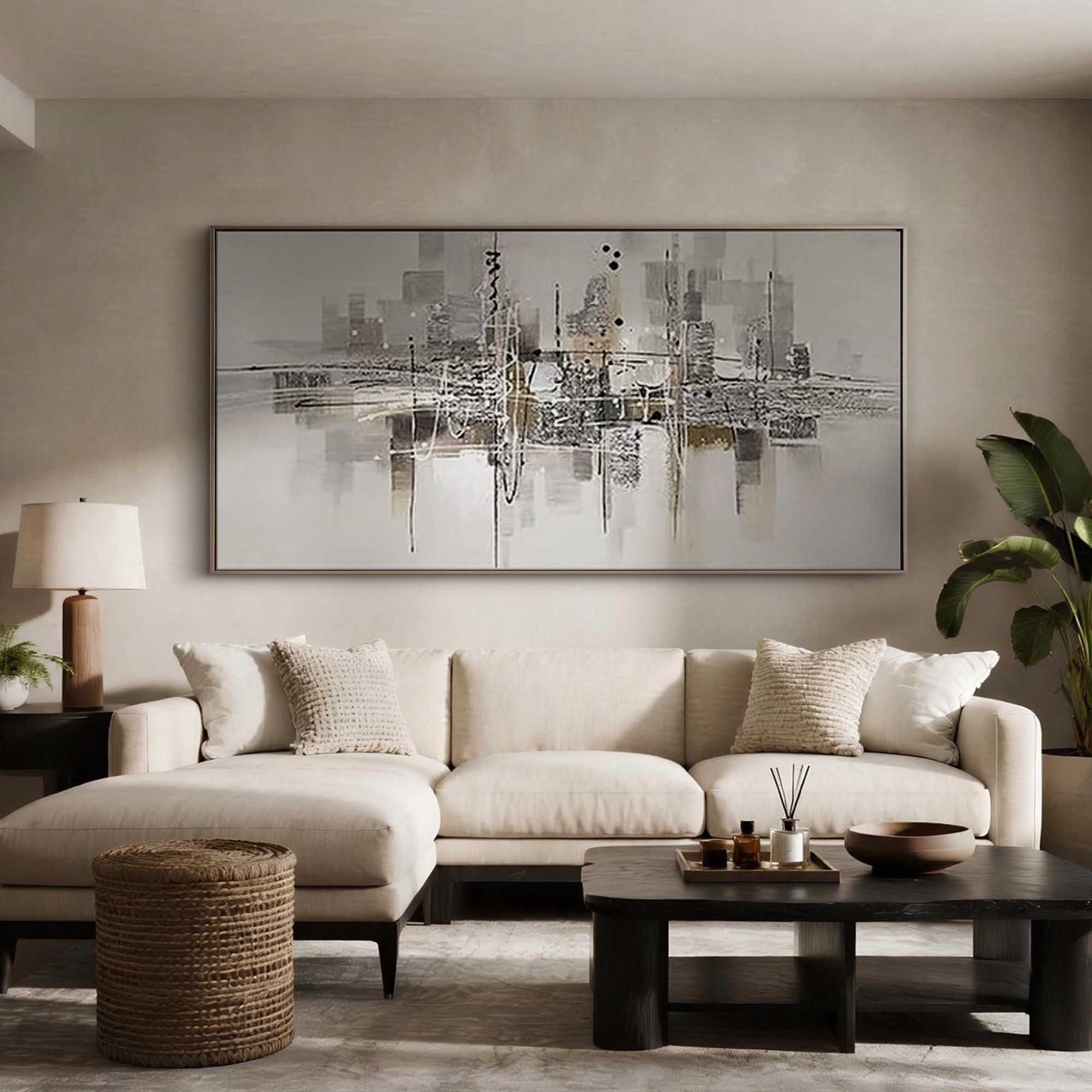 Abstract Canvas Art #AB992