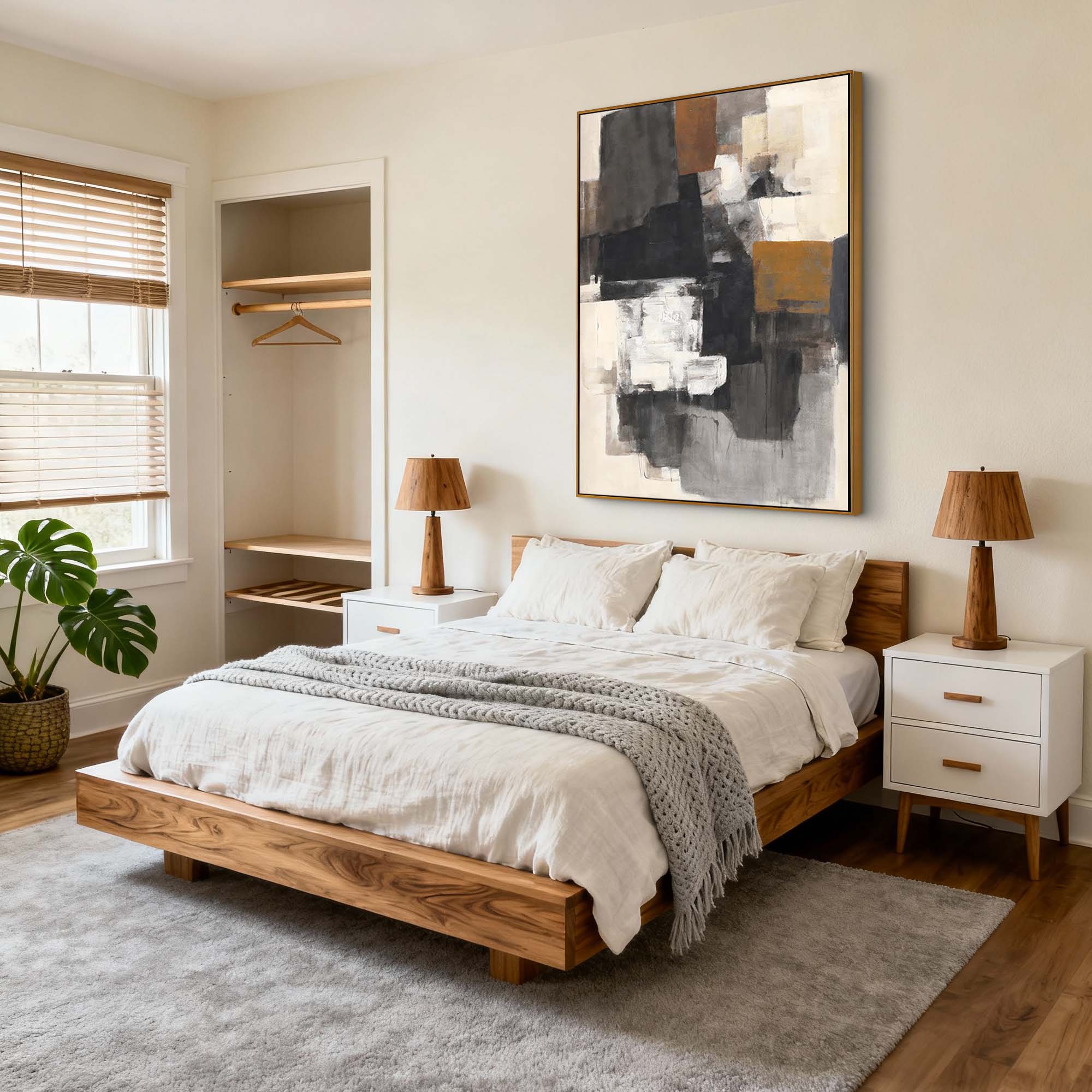 Abstract Canvas Art #AB931