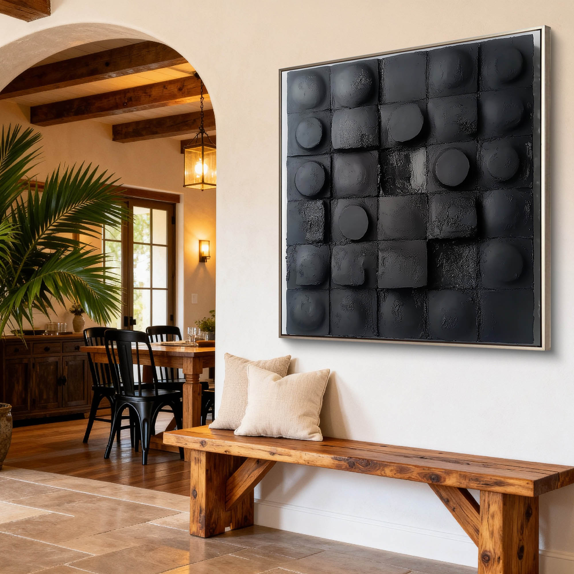 Abstract Canvas Art #AB857