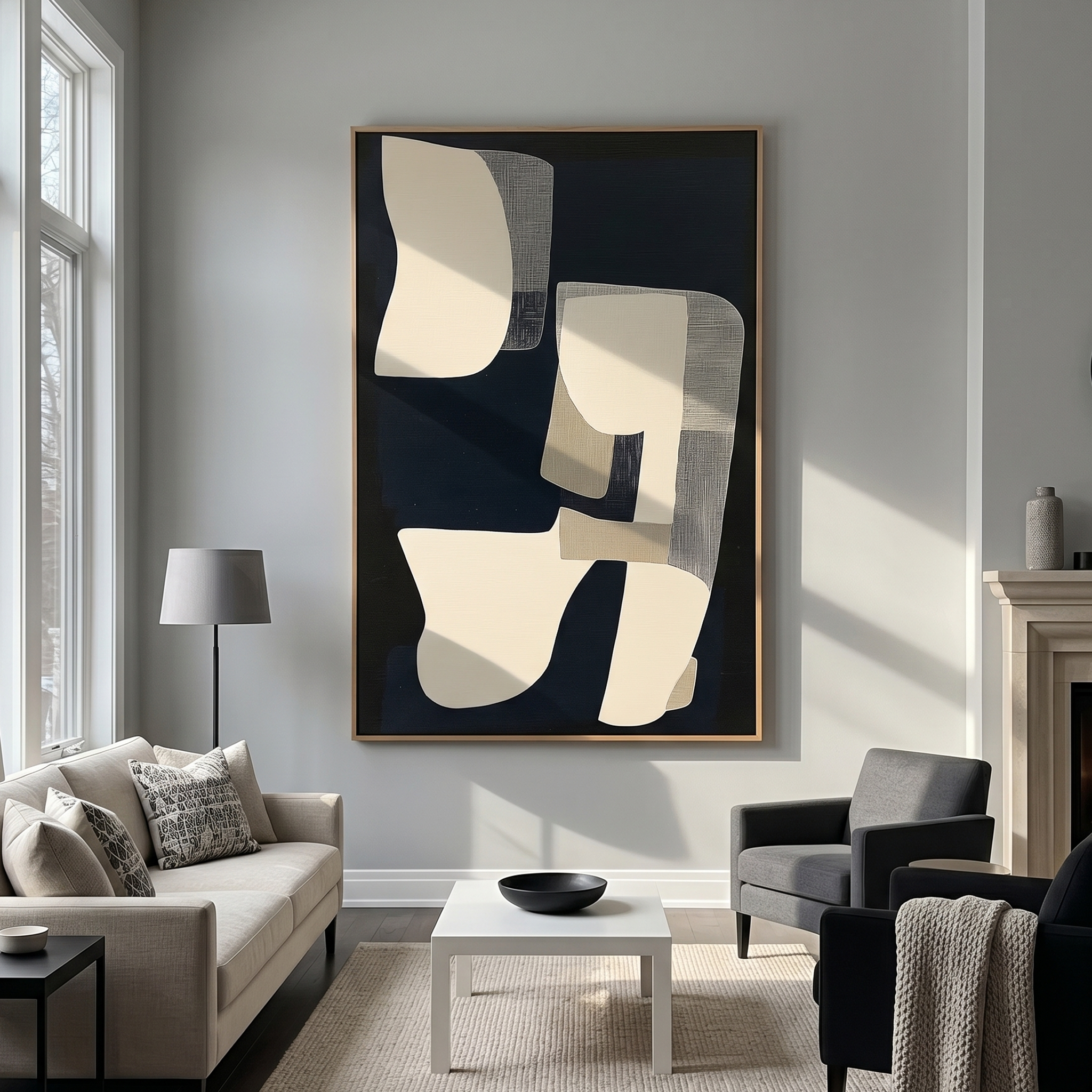 Abstract Canvas Art #AB850